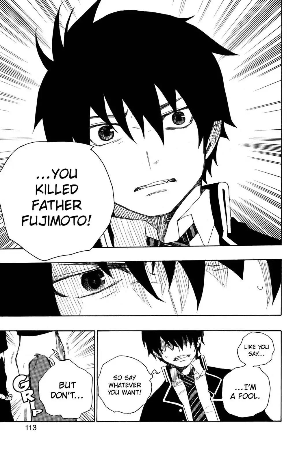 Ao no Exorcist Chapter 2 page 40 - Chapter 2: Big Brother, Little Brother
