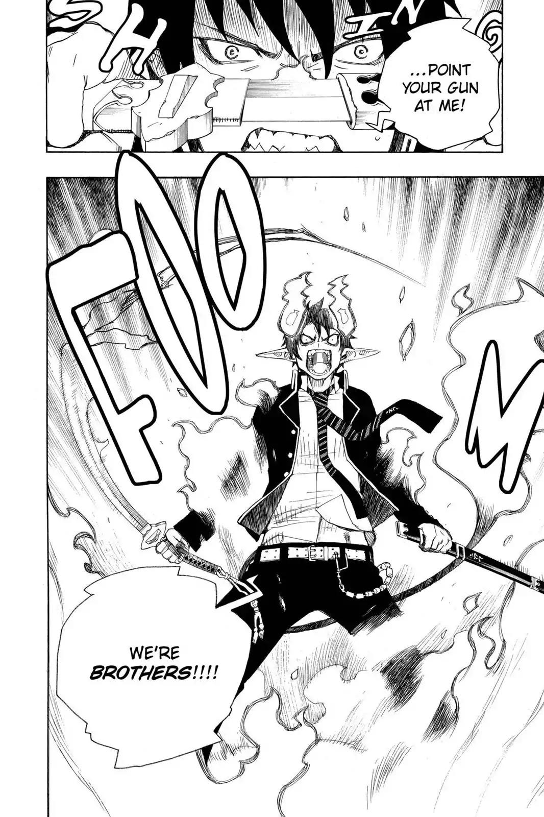 Ao no Exorcist Chapter 2 page 41 - Chapter 2: Big Brother, Little Brother