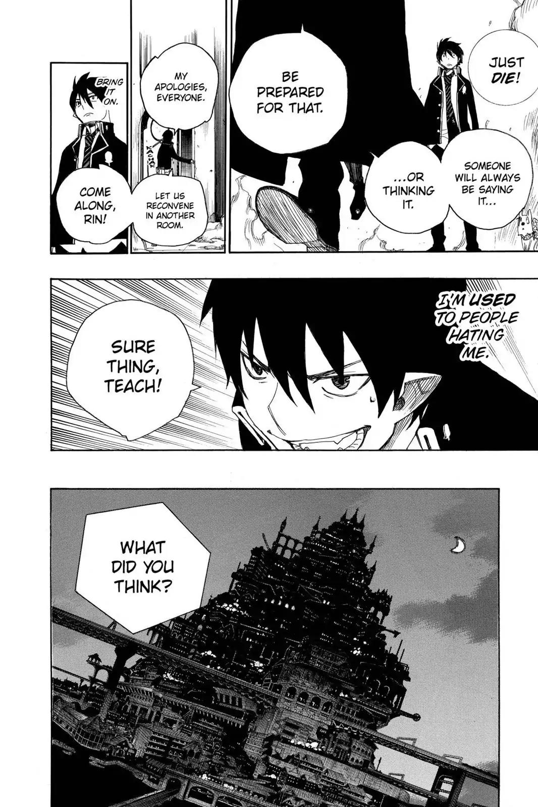 Ao no Exorcist Chapter 2 page 49 - Chapter 2: Big Brother, Little Brother