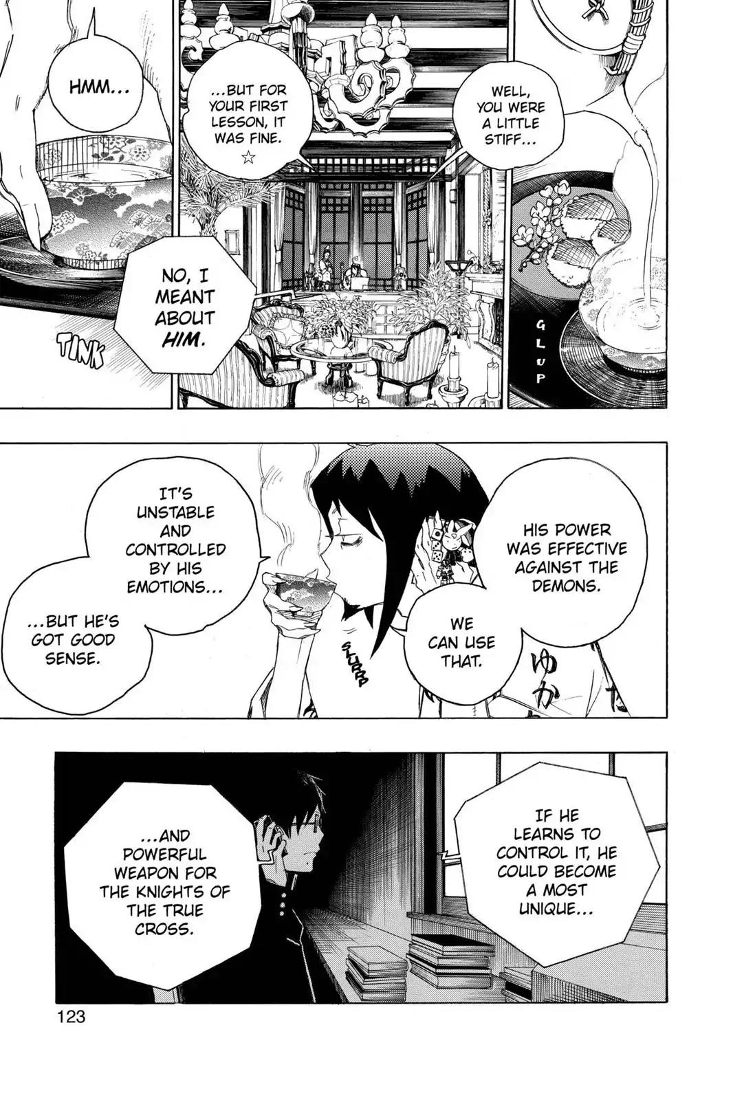 Ao no Exorcist Chapter 2 page 50 - Chapter 2: Big Brother, Little Brother