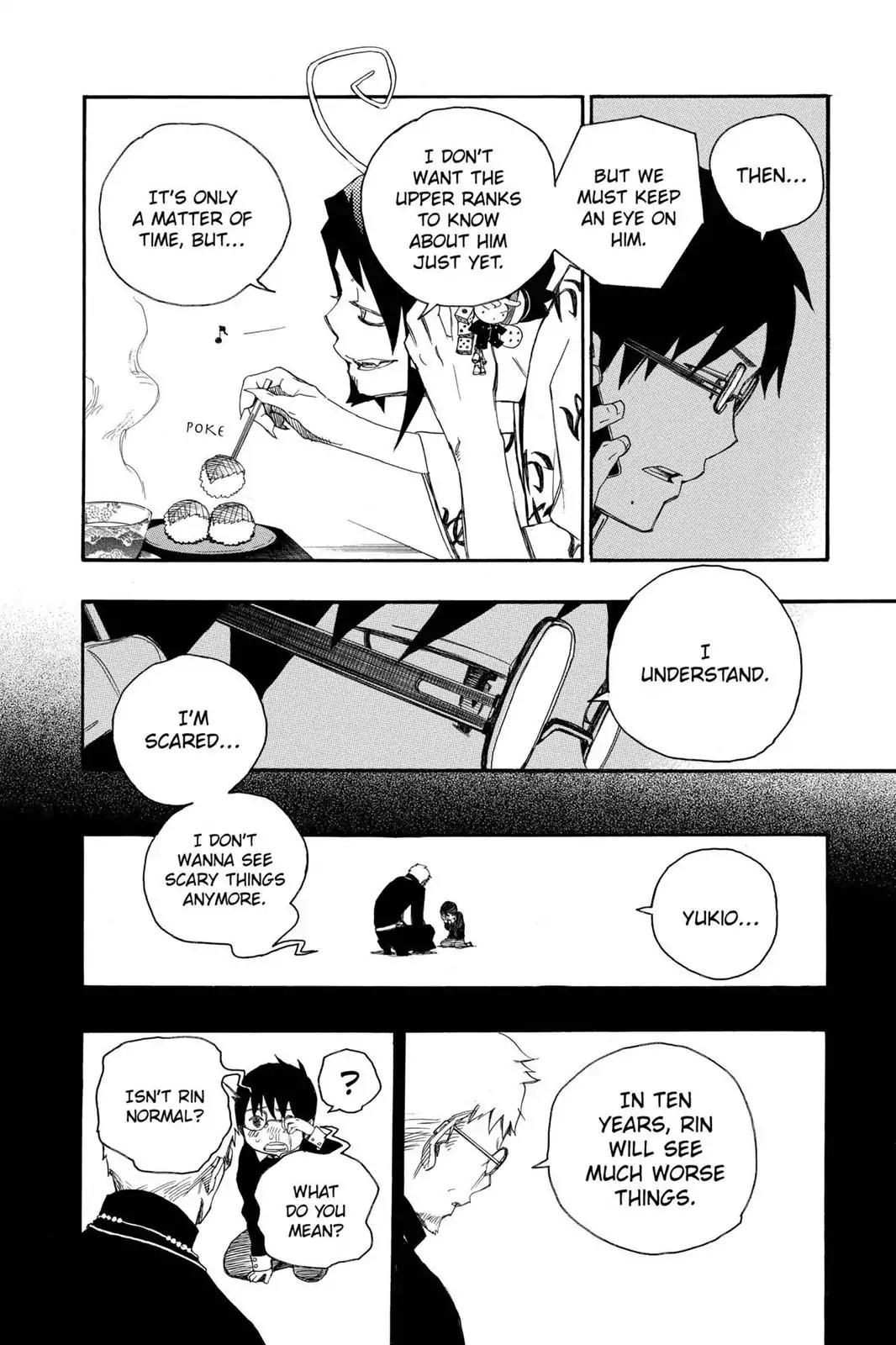 Ao no Exorcist Chapter 2 page 51 - Chapter 2: Big Brother, Little Brother