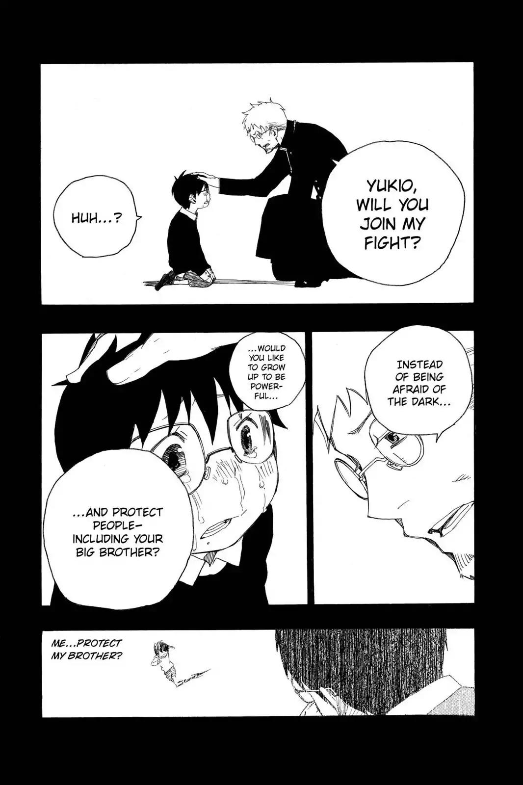 Ao no Exorcist Chapter 2 page 52 - Chapter 2: Big Brother, Little Brother