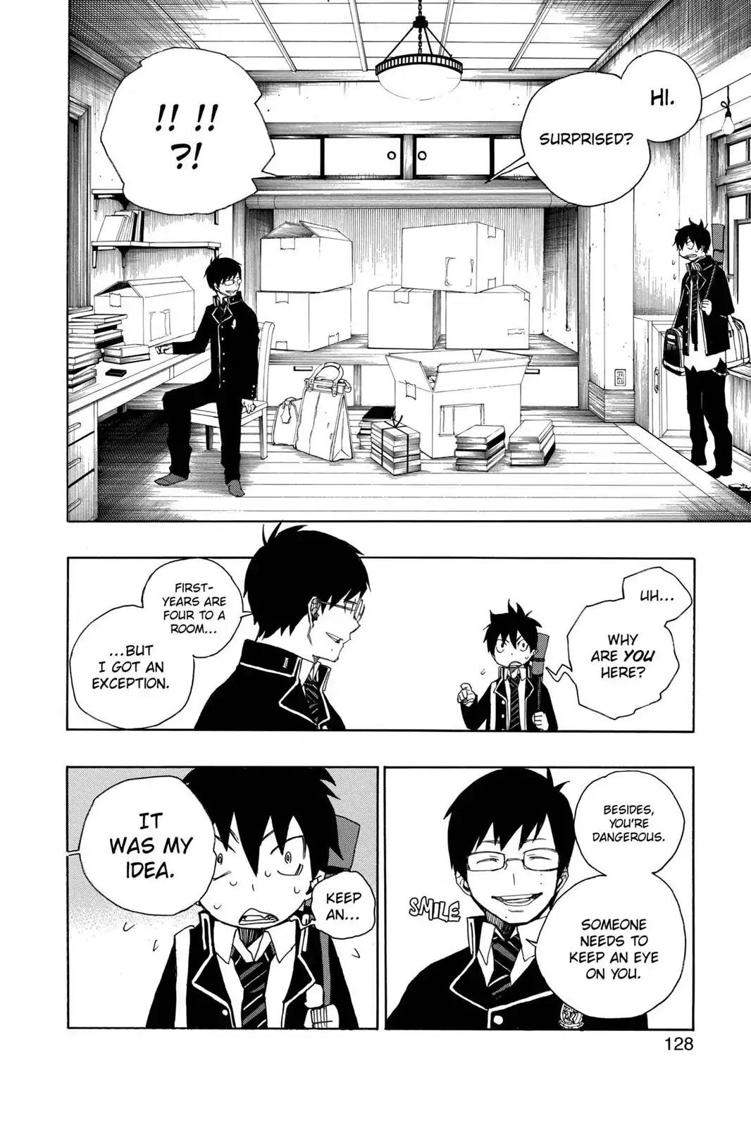 Ao no Exorcist Chapter 2 page 55 - Chapter 2: Big Brother, Little Brother