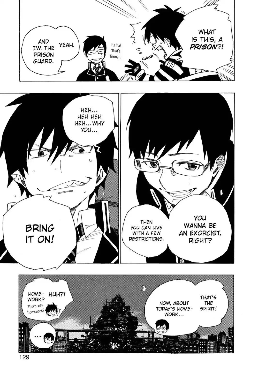 Ao no Exorcist Chapter 2 page 56 - Chapter 2: Big Brother, Little Brother
