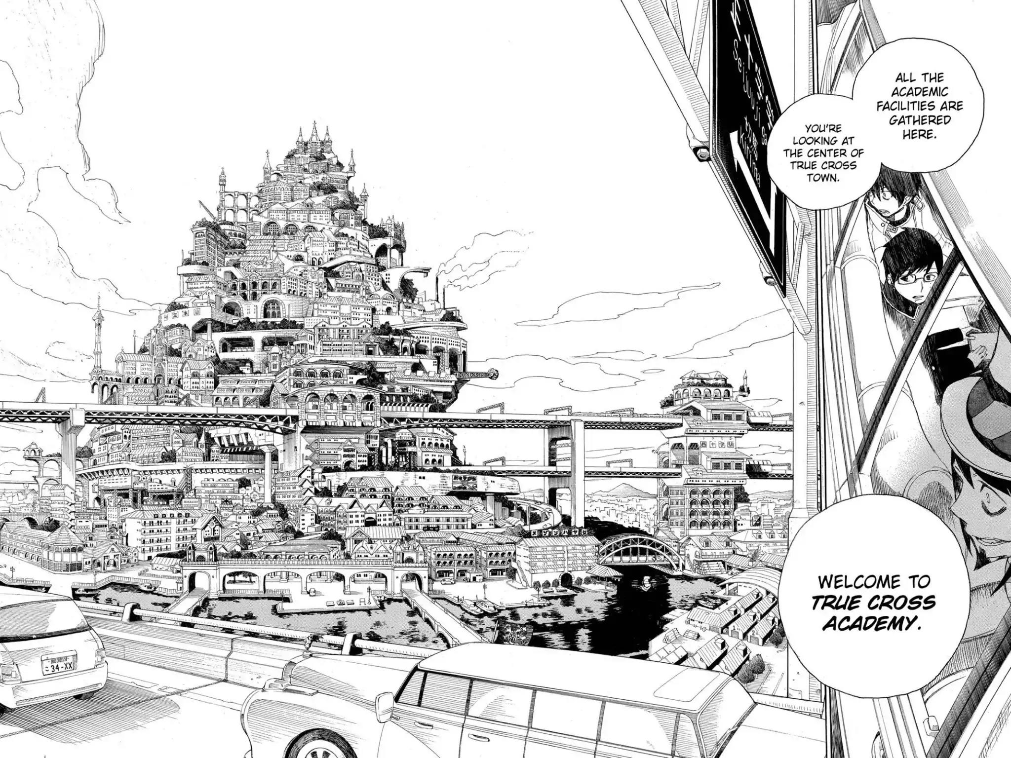Ao no Exorcist Chapter 2 page 6 - Chapter 2: Big Brother, Little Brother