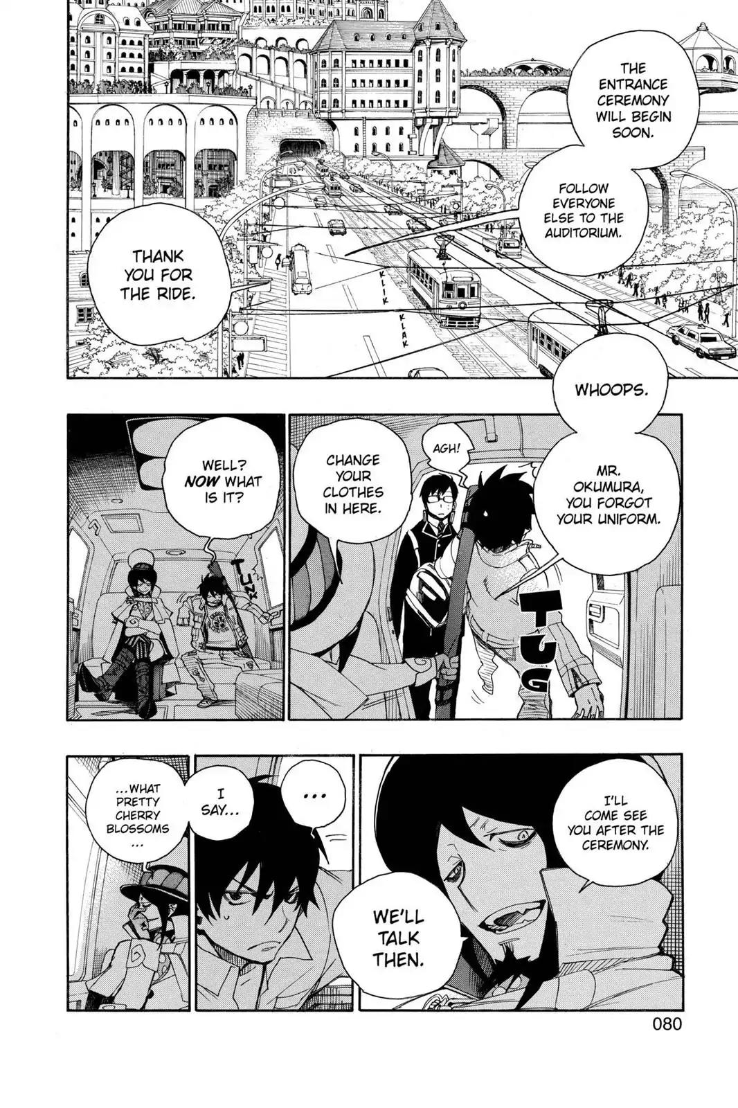 Ao no Exorcist Chapter 2 page 7 - Chapter 2: Big Brother, Little Brother