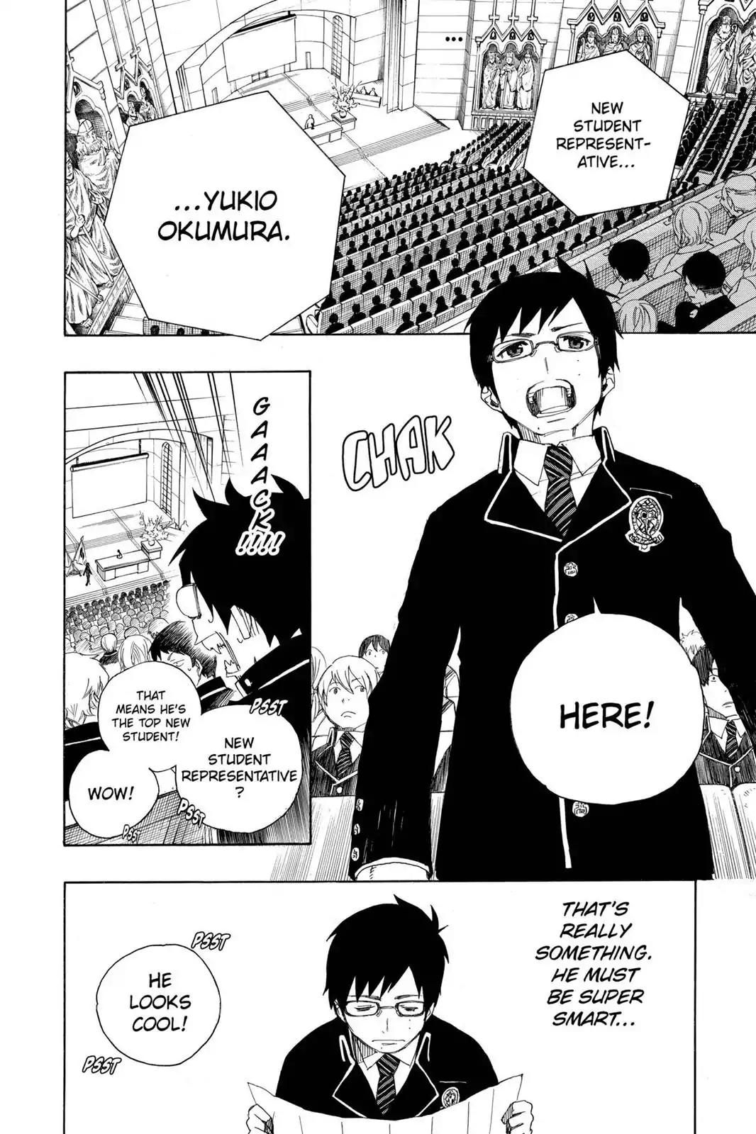 Ao no Exorcist Chapter 2 page 9 - Chapter 2: Big Brother, Little Brother