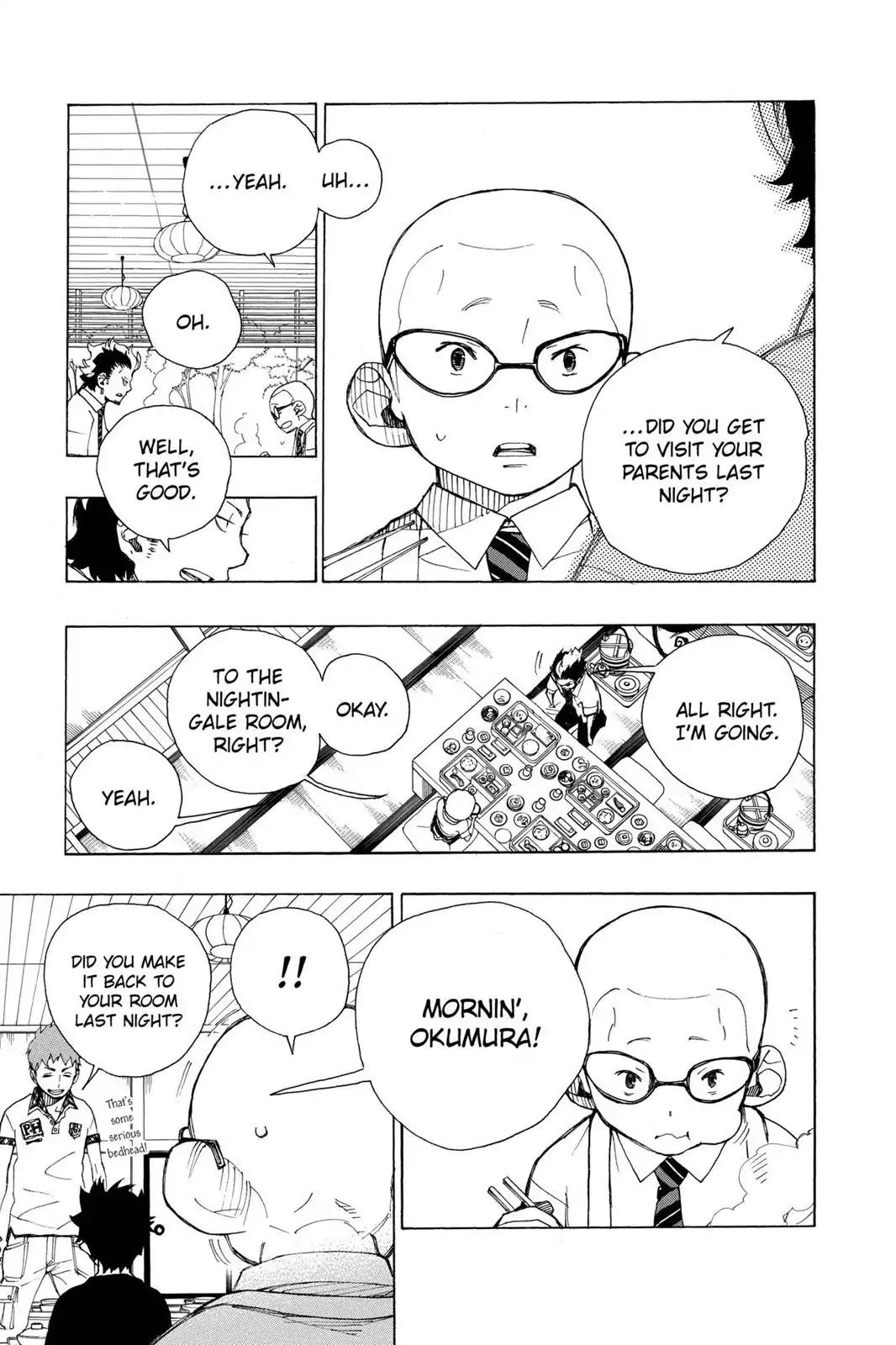 Ao no Exorcist Chapter 20 page 10 - Chapter 20: Traitor