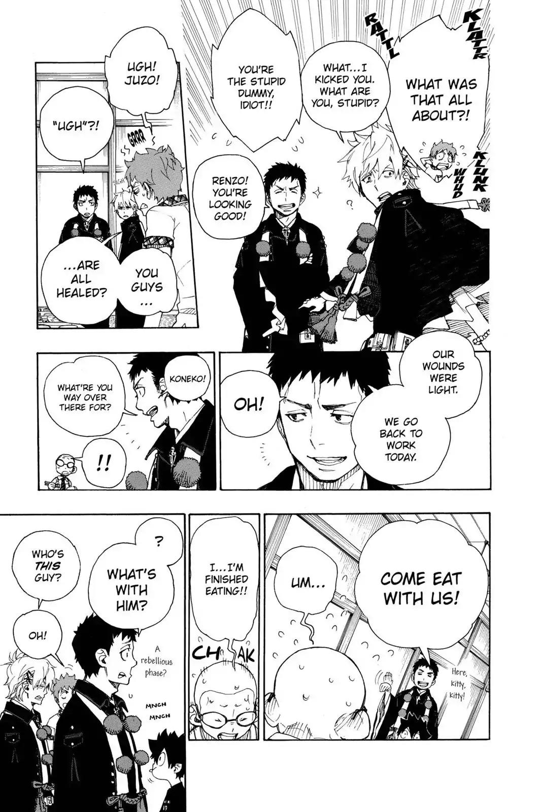 Ao no Exorcist Chapter 20 page 12 - Chapter 20: Traitor