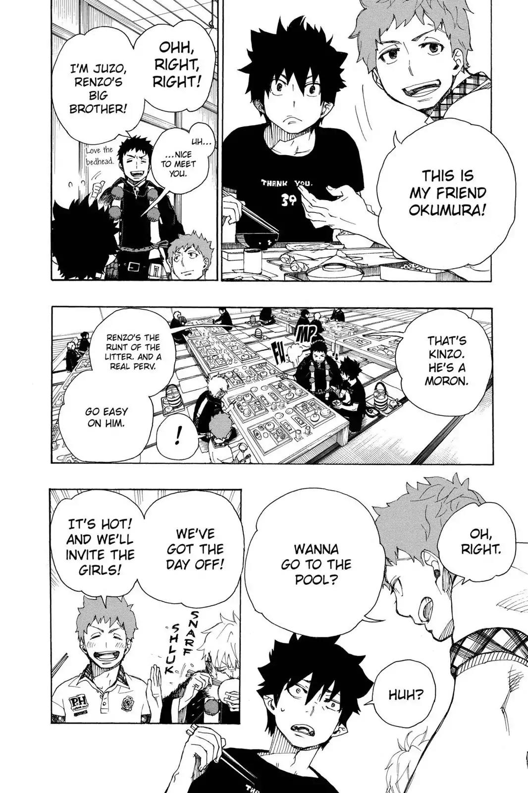 Ao no Exorcist Chapter 20 page 13 - Chapter 20: Traitor
