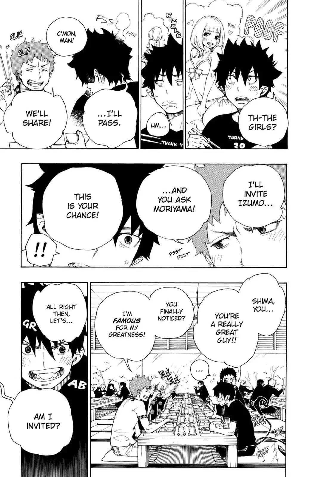 Ao no Exorcist Chapter 20 page 14 - Chapter 20: Traitor