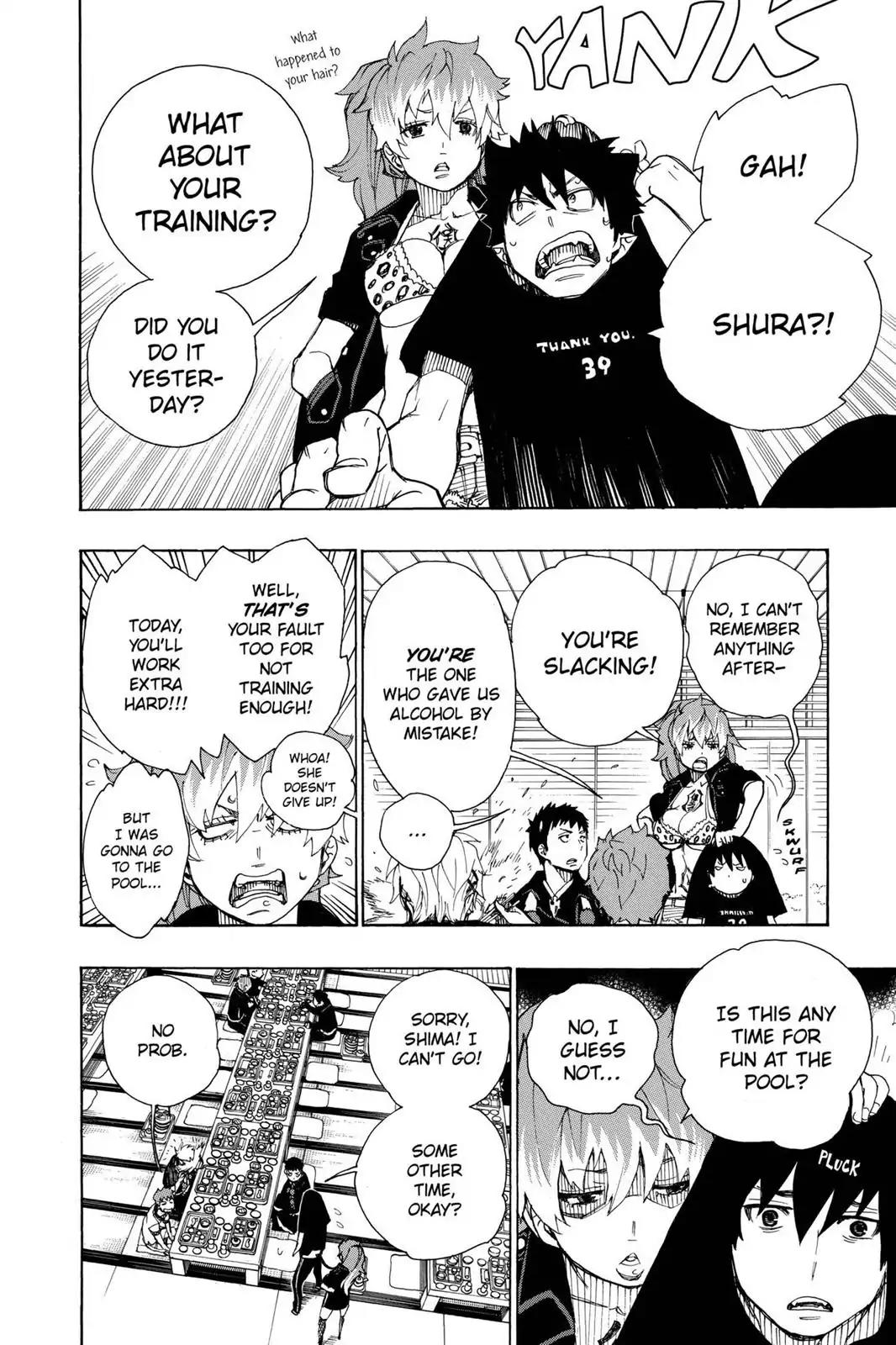 Ao no Exorcist Chapter 20 page 15 - Chapter 20: Traitor