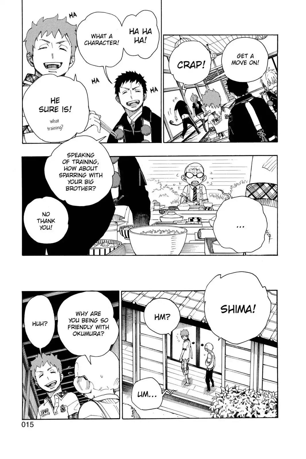Ao no Exorcist Chapter 20 page 16 - Chapter 20: Traitor
