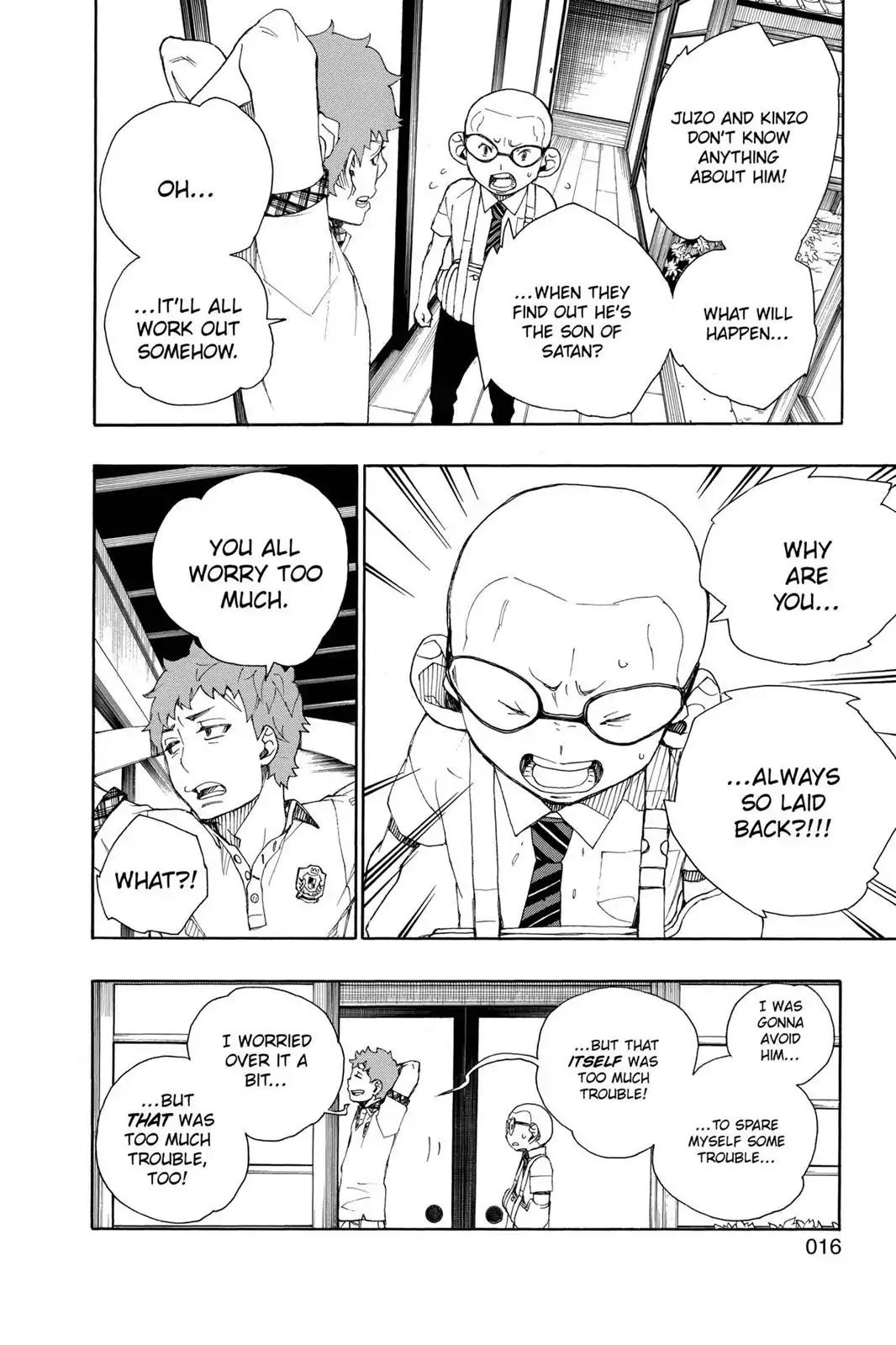 Ao no Exorcist Chapter 20 page 17 - Chapter 20: Traitor