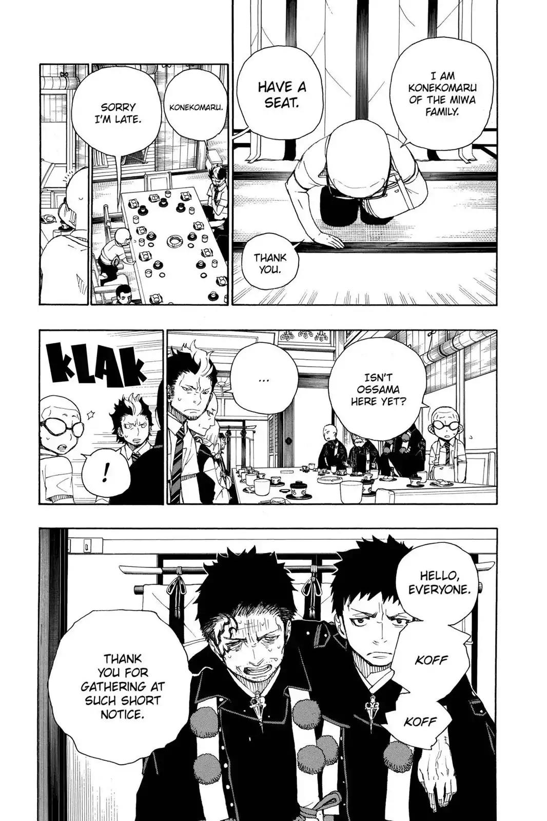 Ao no Exorcist Chapter 20 page 20 - Chapter 20: Traitor
