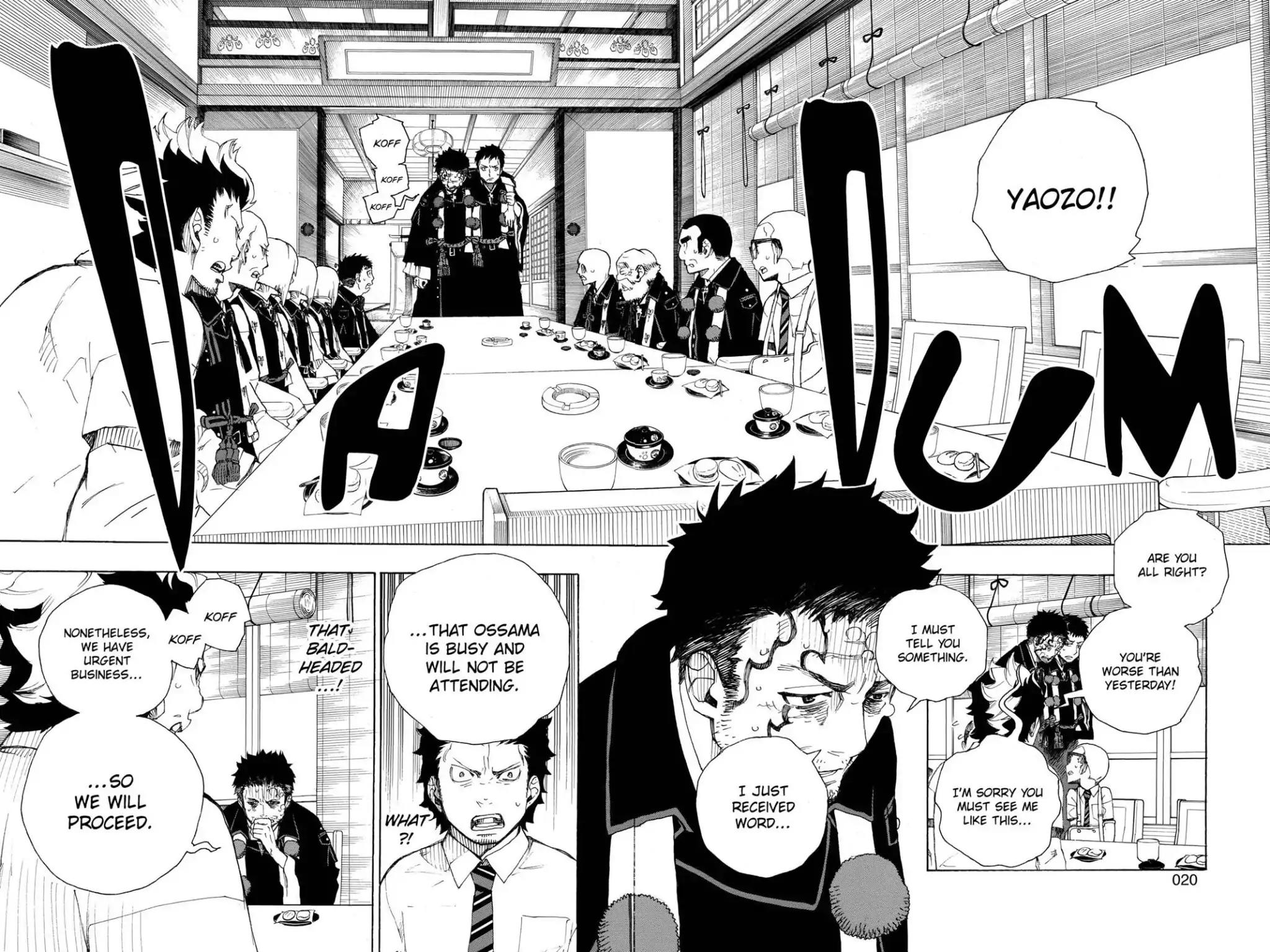 Ao no Exorcist Chapter 20 page 21 - Chapter 20: Traitor