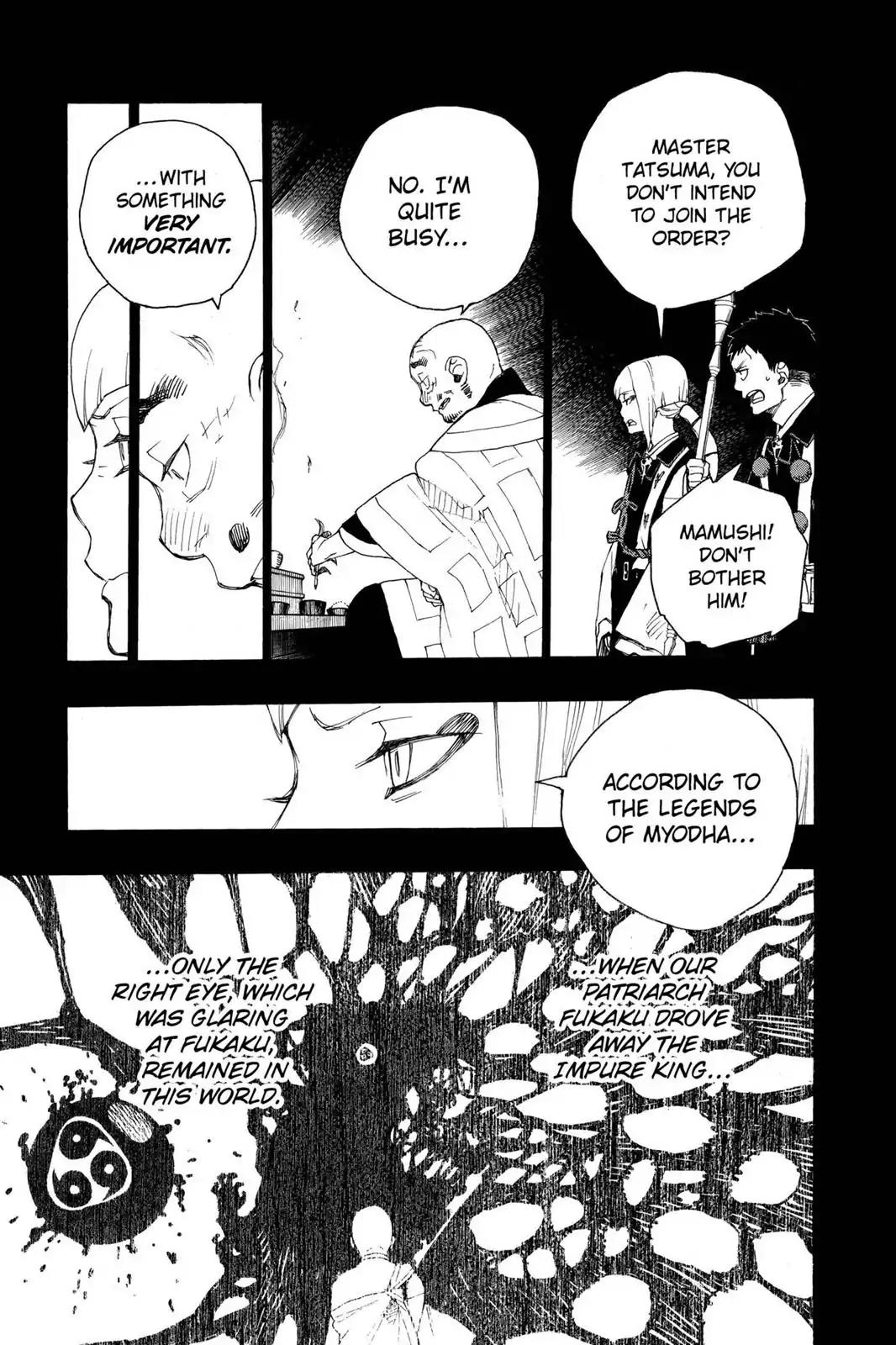 Ao no Exorcist Chapter 20 page 25 - Chapter 20: Traitor