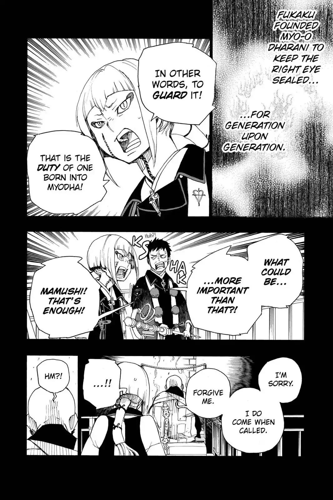 Ao no Exorcist Chapter 20 page 26 - Chapter 20: Traitor