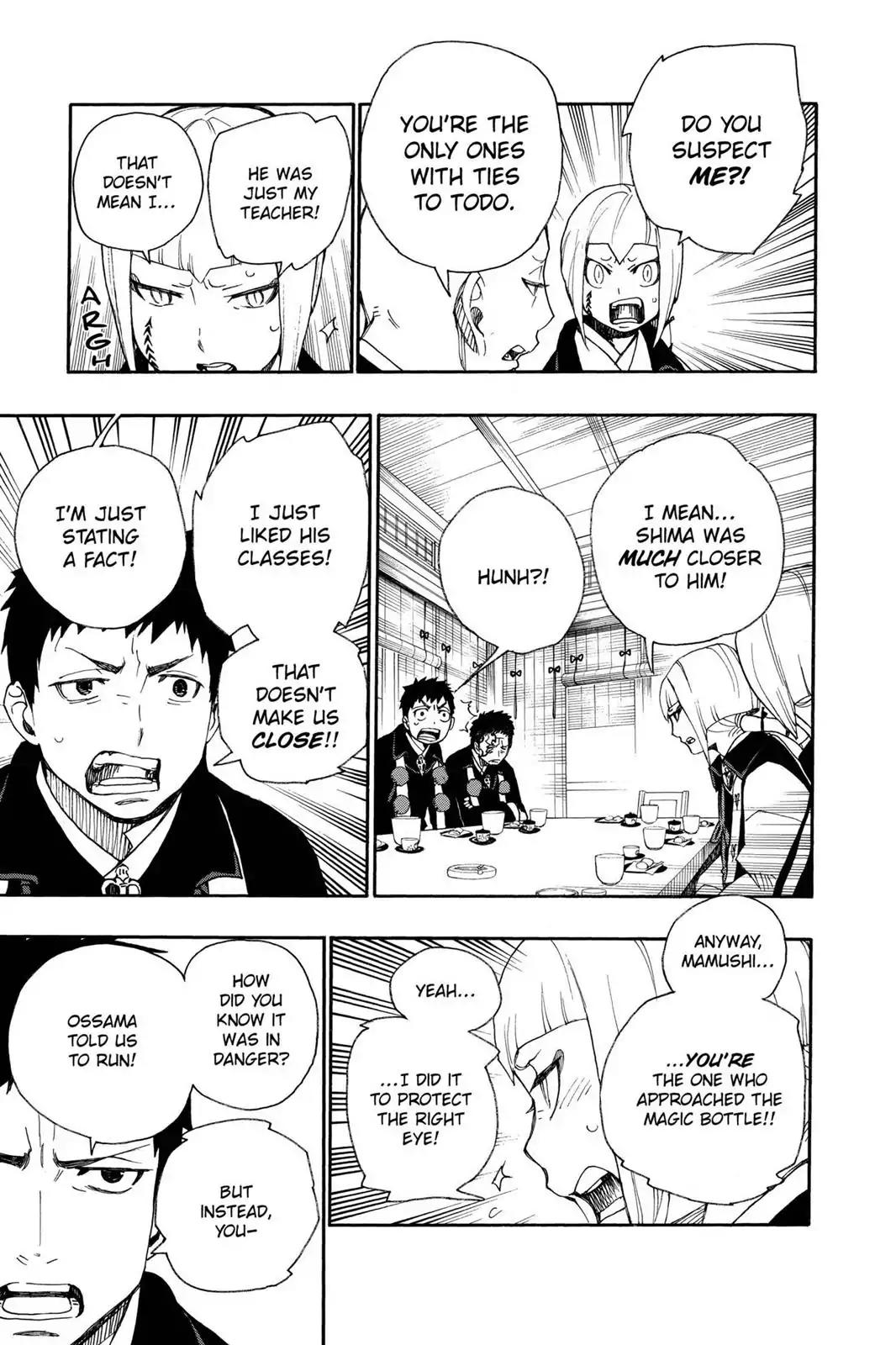 Ao no Exorcist Chapter 20 page 33 - Chapter 20: Traitor