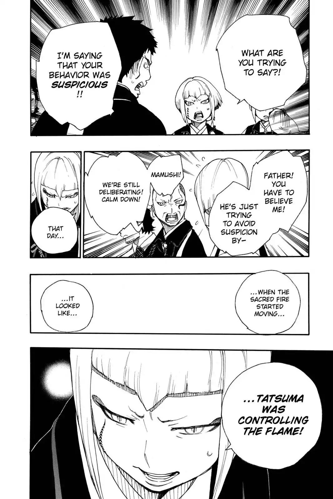 Ao no Exorcist Chapter 20 page 34 - Chapter 20: Traitor