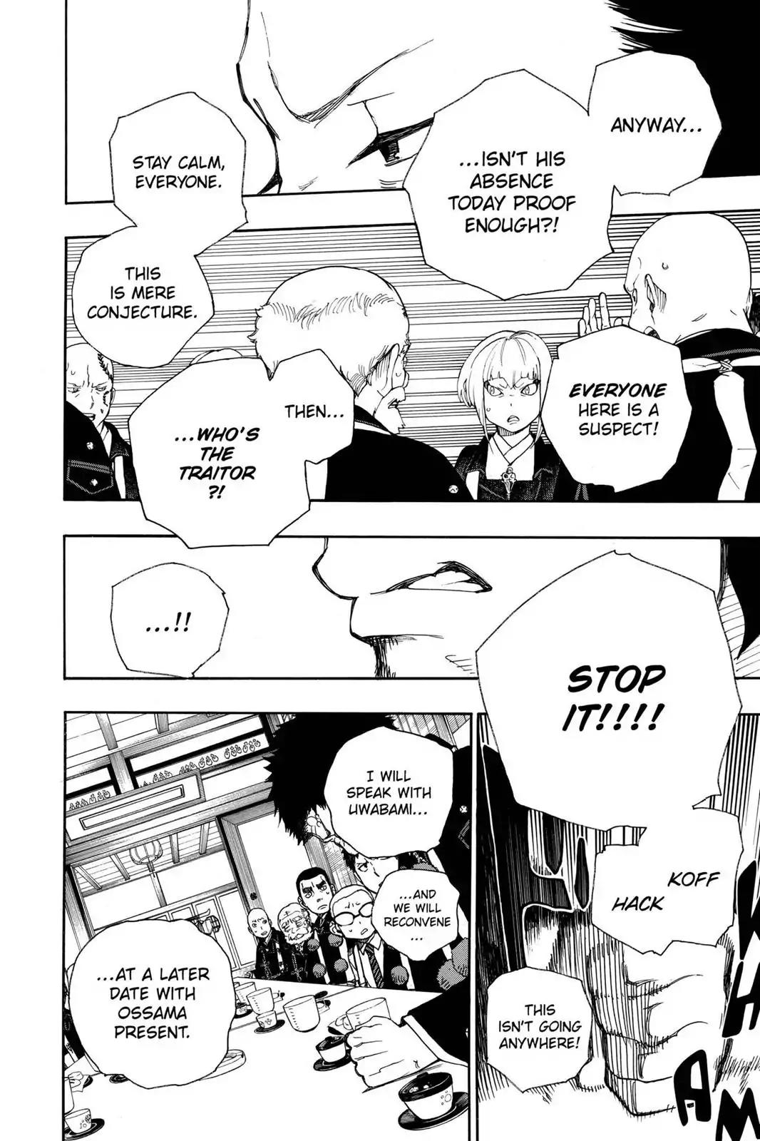 Ao no Exorcist Chapter 20 page 36 - Chapter 20: Traitor
