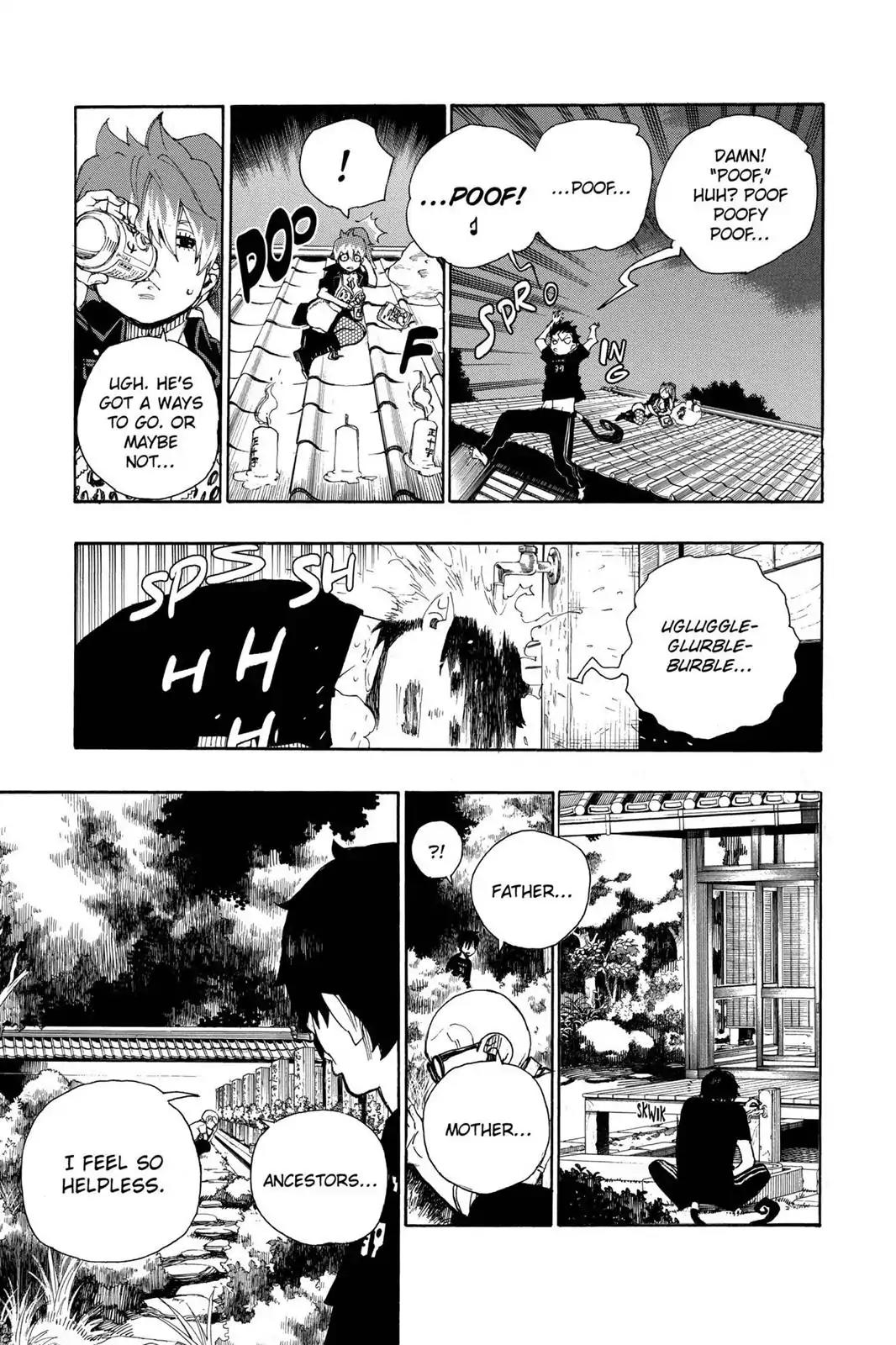 Ao no Exorcist Chapter 20 page 39 - Chapter 20: Traitor
