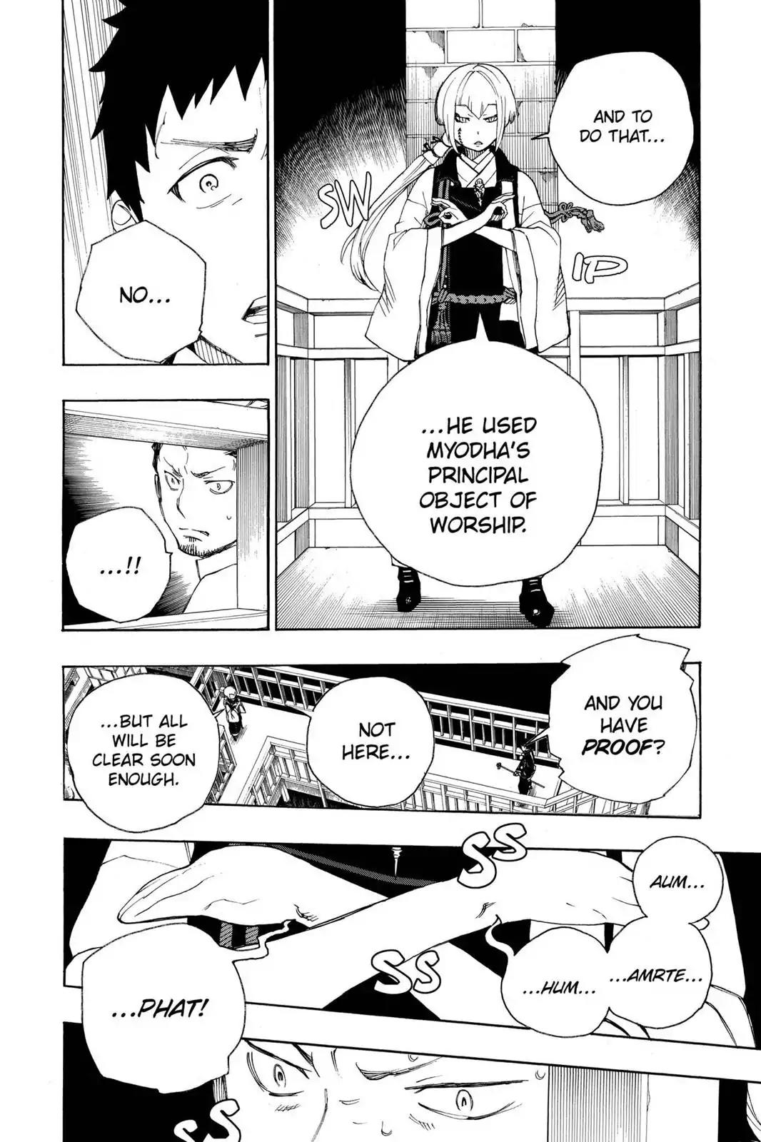 Ao no Exorcist Chapter 21 page 18 - Chapter 21: Calamity