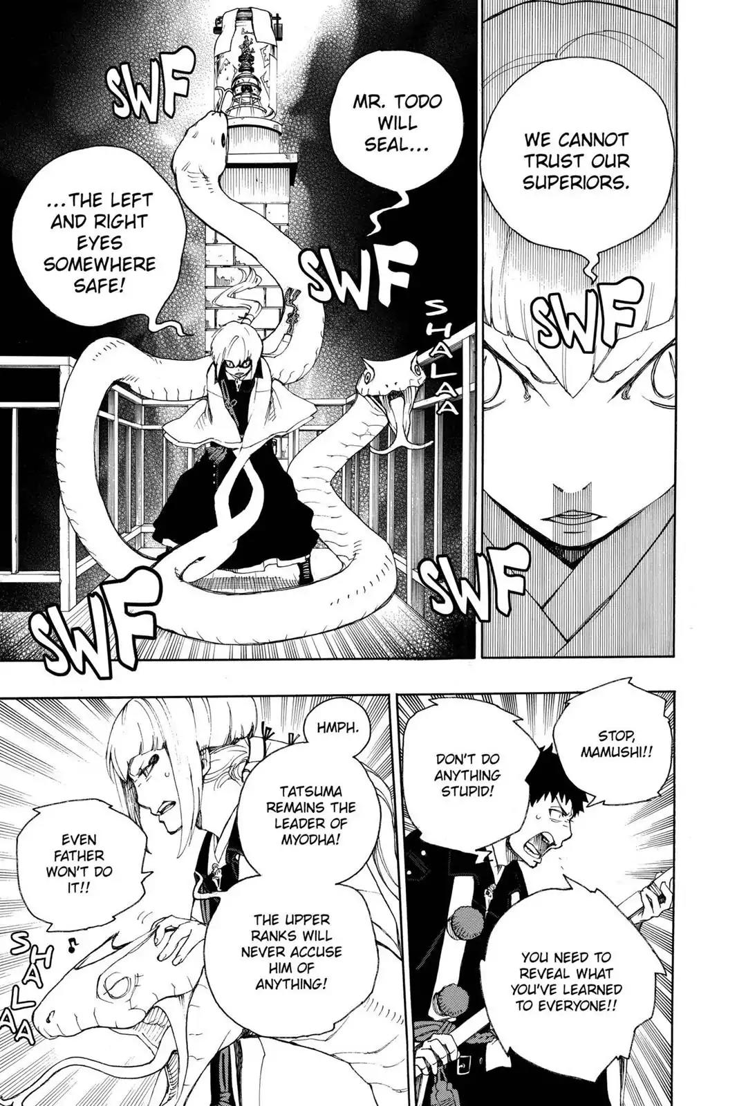 Ao no Exorcist Chapter 21 page 19 - Chapter 21: Calamity