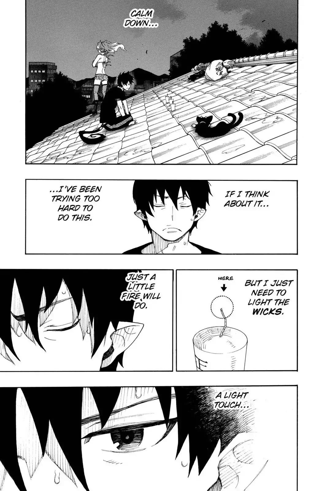 Ao no Exorcist Chapter 21 page 23 - Chapter 21: Calamity