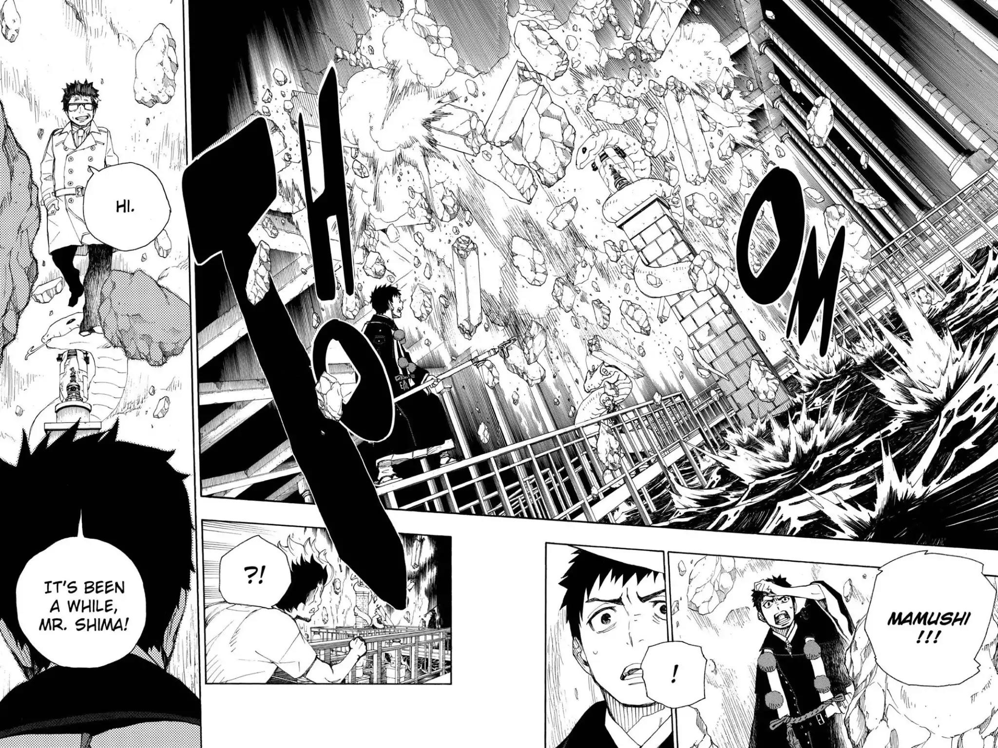 Ao no Exorcist Chapter 21 page 28 - Chapter 21: Calamity