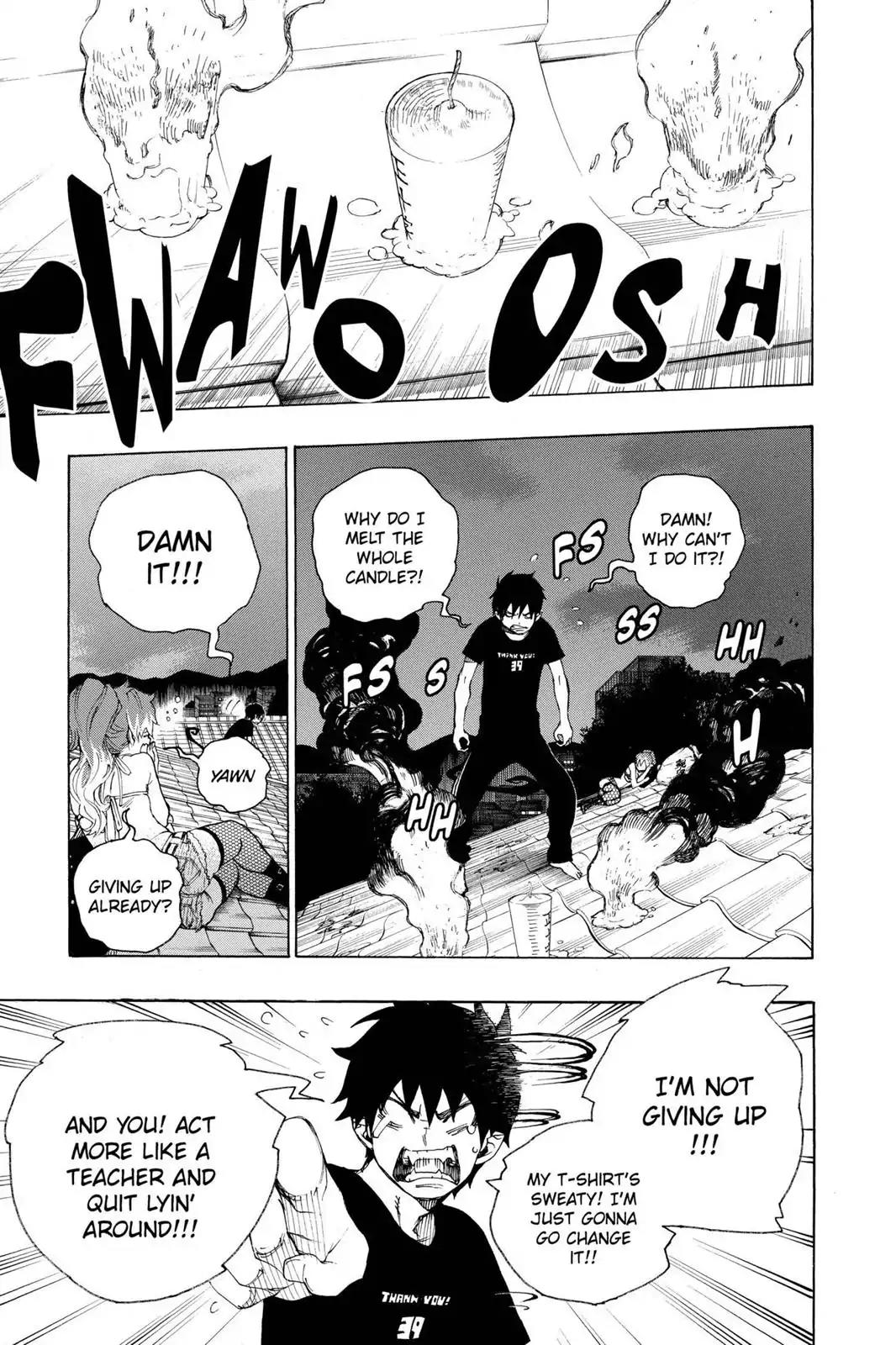 Ao no Exorcist Chapter 21 page 3 - Chapter 21: Calamity