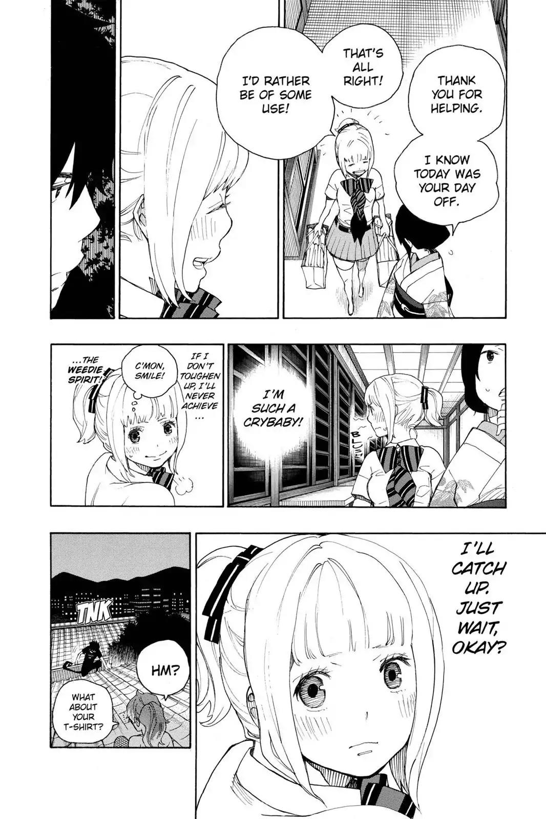 Ao no Exorcist Chapter 21 page 6 - Chapter 21: Calamity