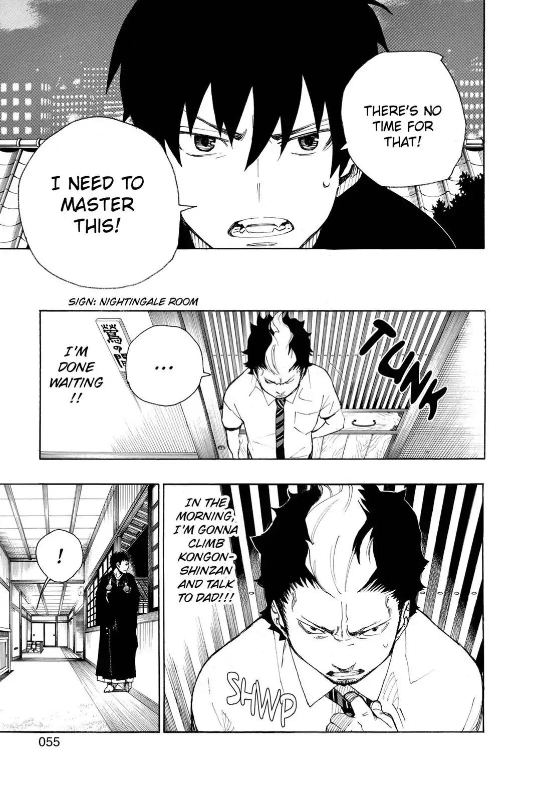 Ao no Exorcist Chapter 21 page 7 - Chapter 21: Calamity