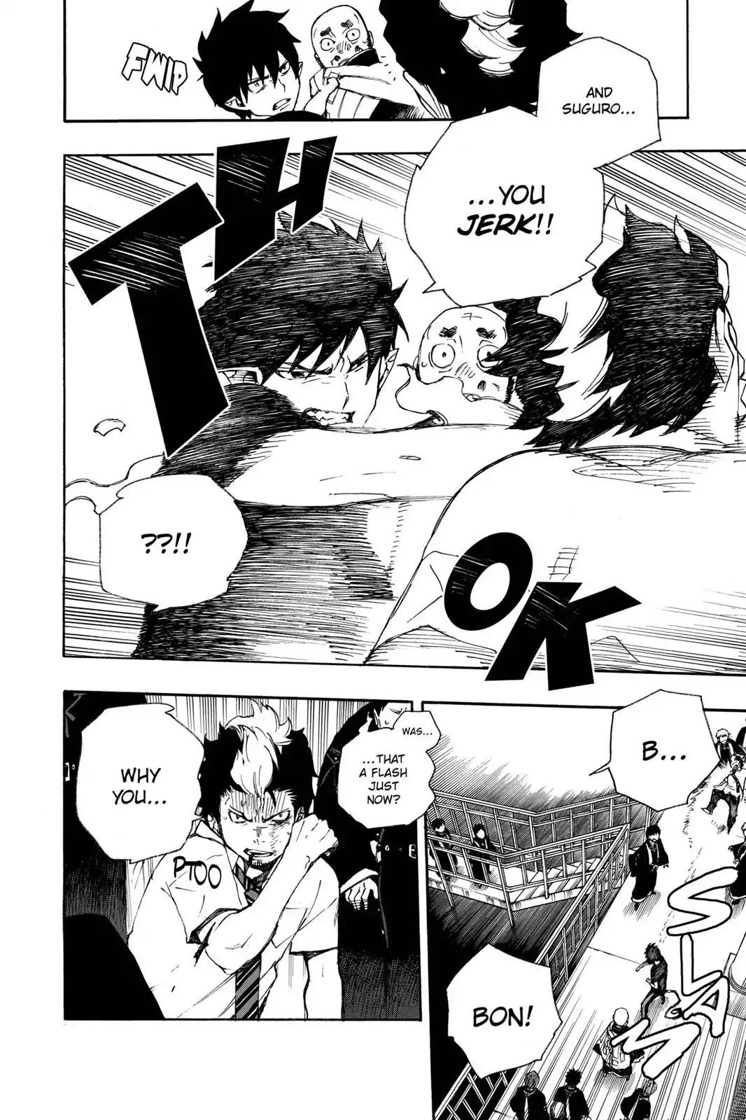 Ao no Exorcist Chapter 22 page 10 - Chapter 22: Flare-up