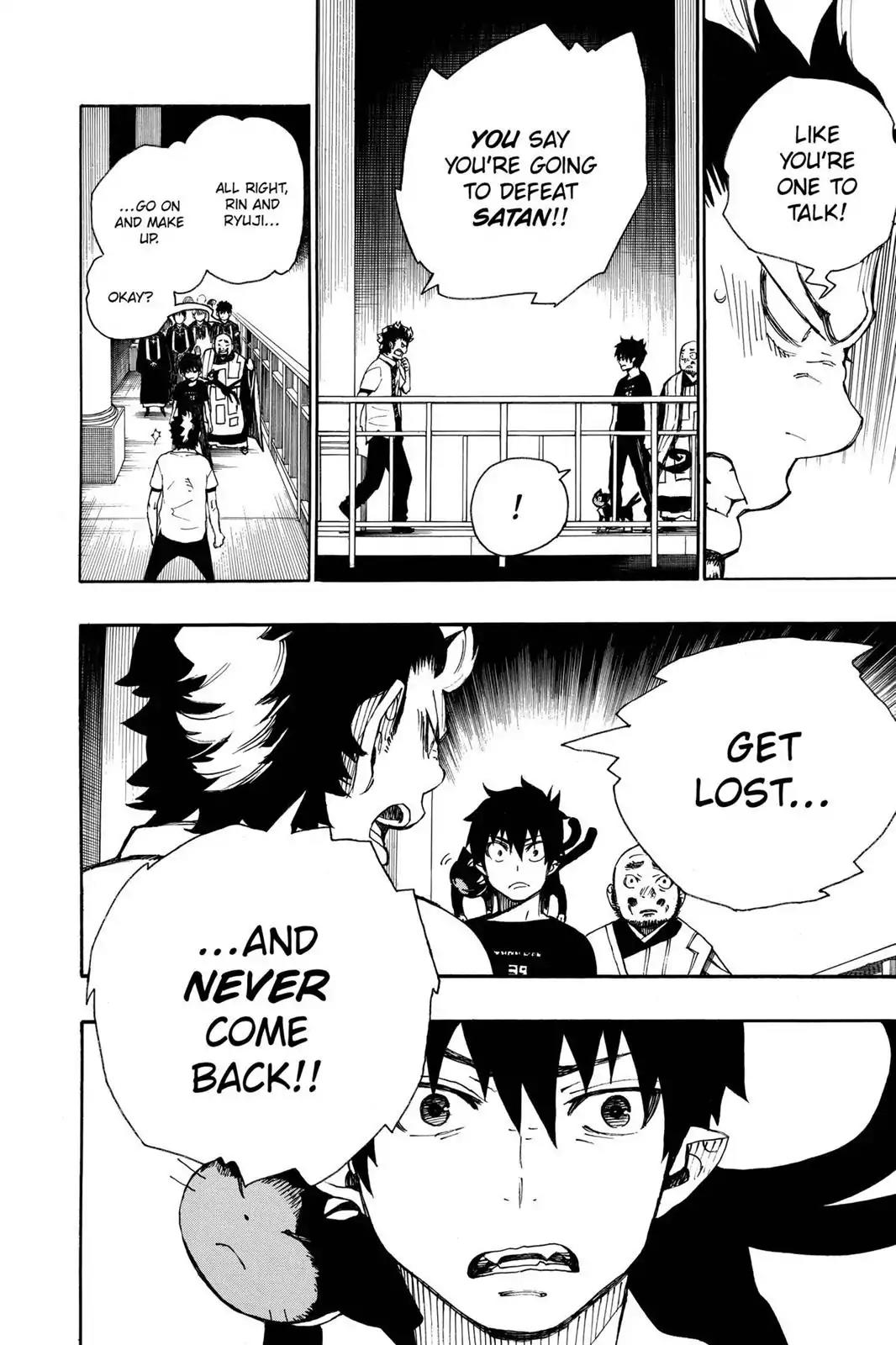 Ao no Exorcist Chapter 22 page 12 - Chapter 22: Flare-up