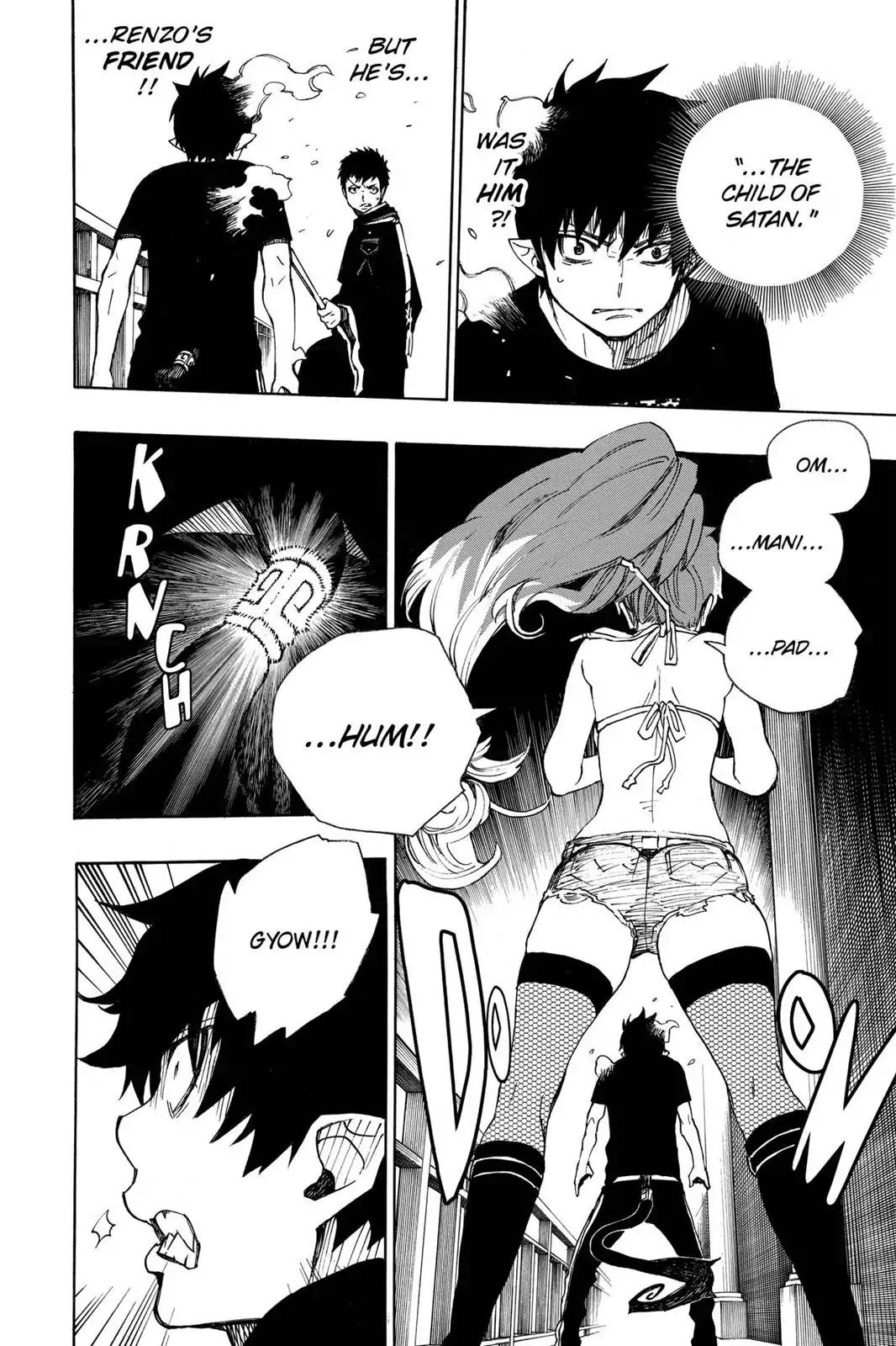 Ao no Exorcist Chapter 22 page 18 - Chapter 22: Flare-up
