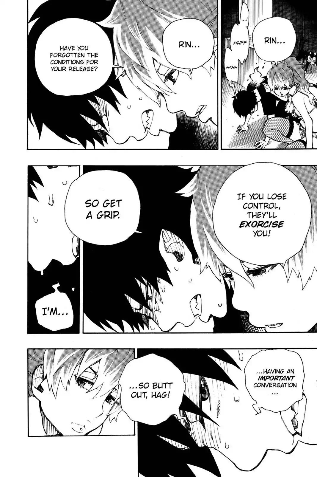 Ao no Exorcist Chapter 22 page 20 - Chapter 22: Flare-up