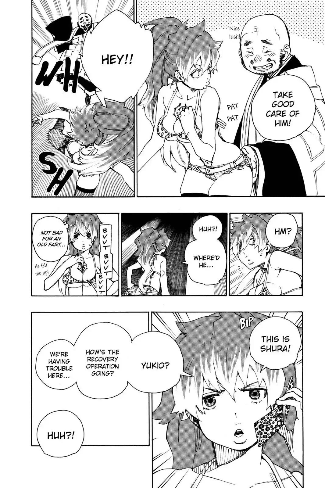 Ao no Exorcist Chapter 22 page 24 - Chapter 22: Flare-up