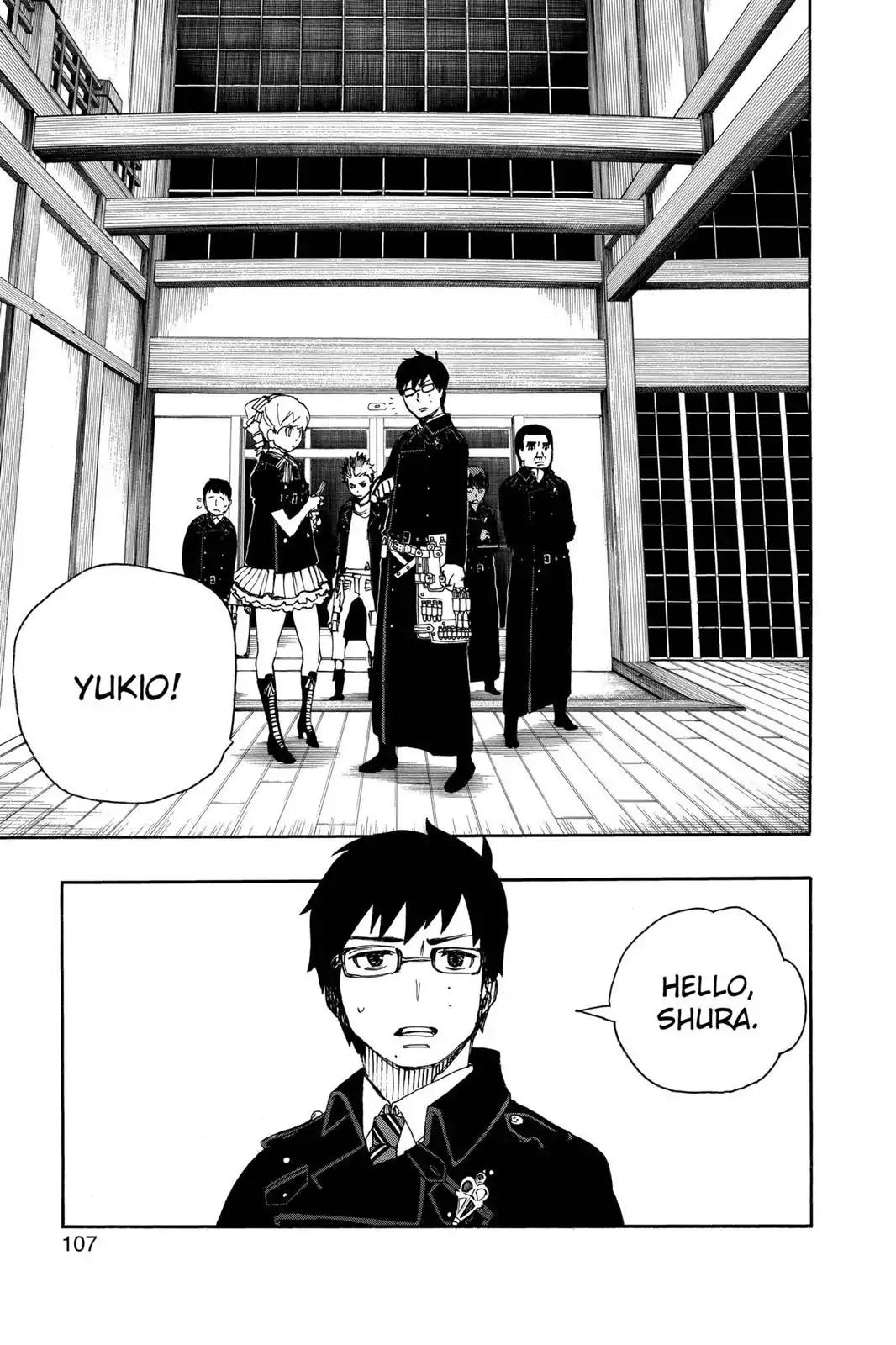 Ao no Exorcist Chapter 22 page 25 - Chapter 22: Flare-up