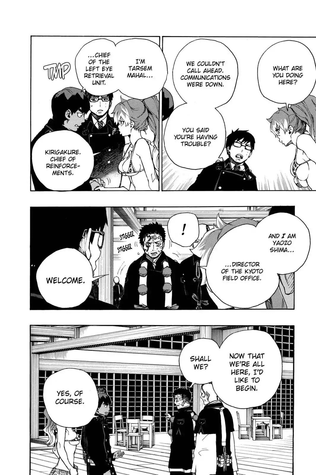 Ao no Exorcist Chapter 22 page 26 - Chapter 22: Flare-up