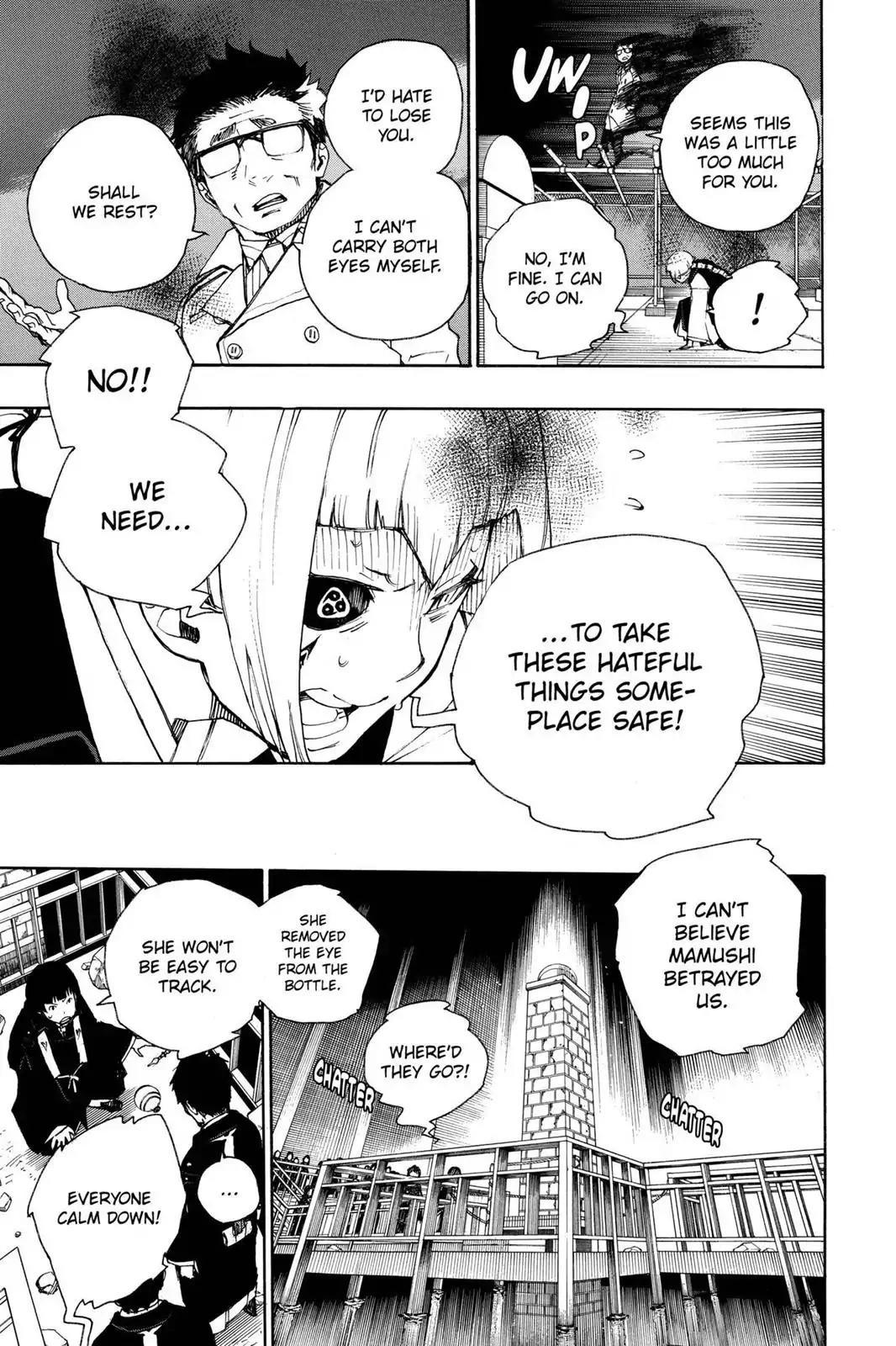 Ao no Exorcist Chapter 22 page 3 - Chapter 22: Flare-up