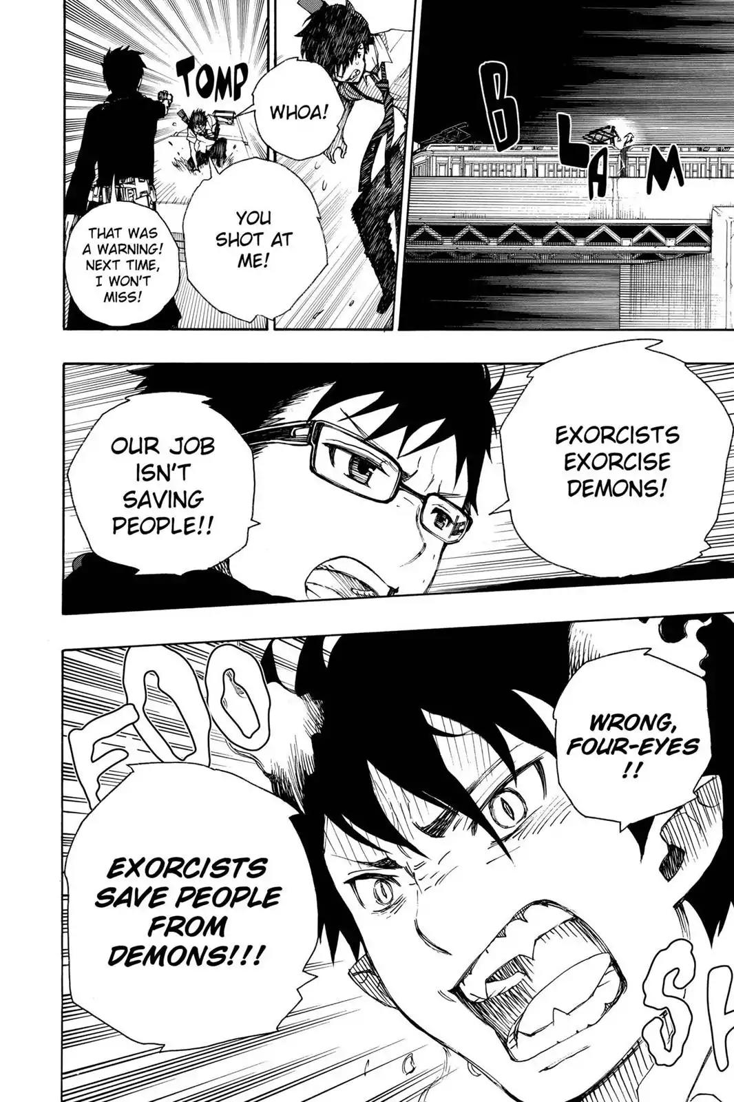 Ao no Exorcist Chapter 23.5 page 22 - Vol.6 Chapter Bonus 1: Phantom Train