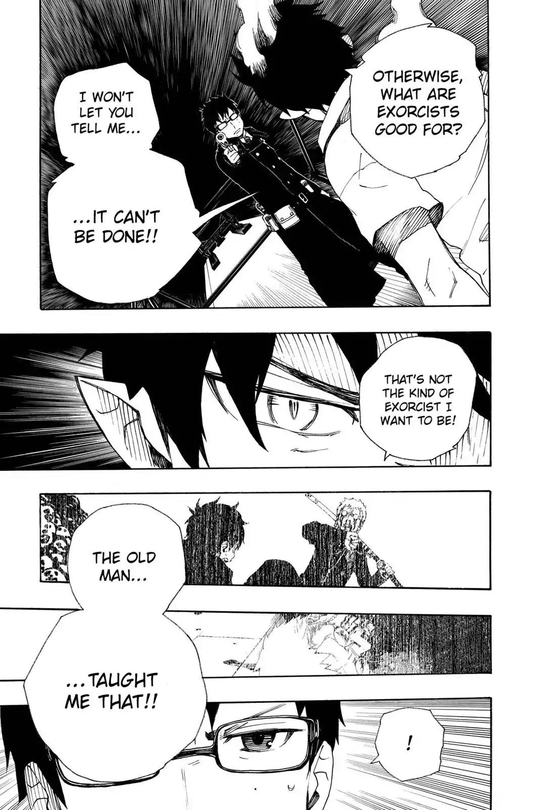 Ao no Exorcist Chapter 23.5 page 23 - Vol.6 Chapter Bonus 1: Phantom Train