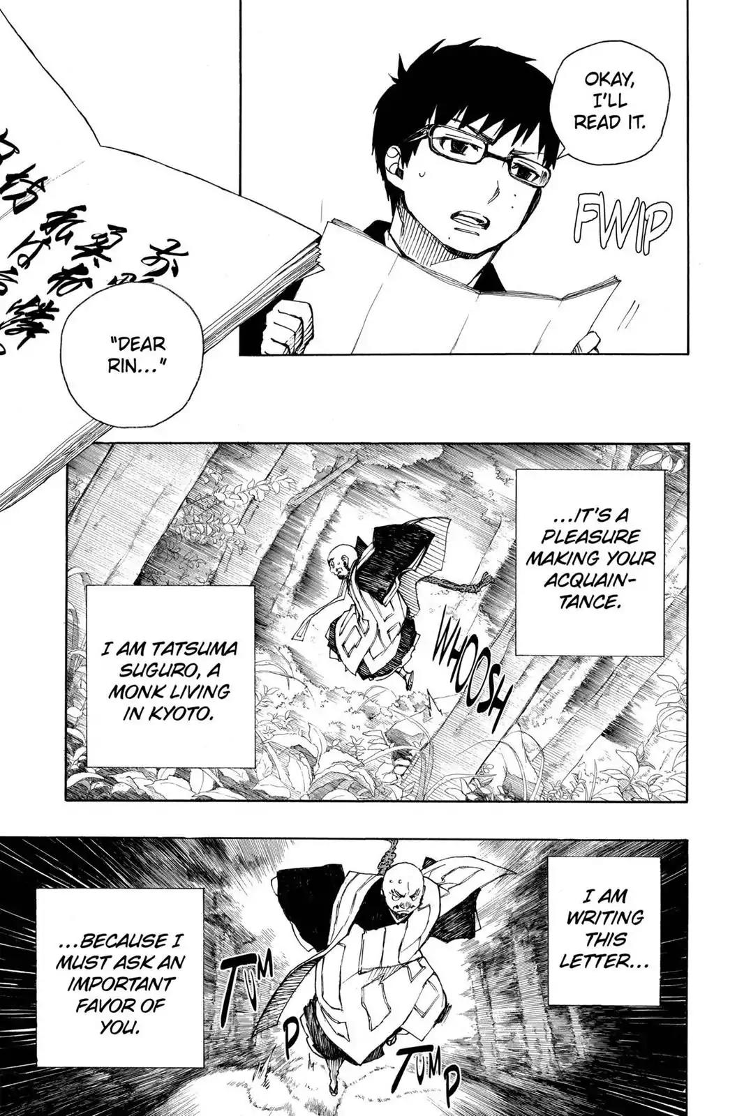 Ao no Exorcist Chapter 23 page 15 - Chapter 23: The Father's Story