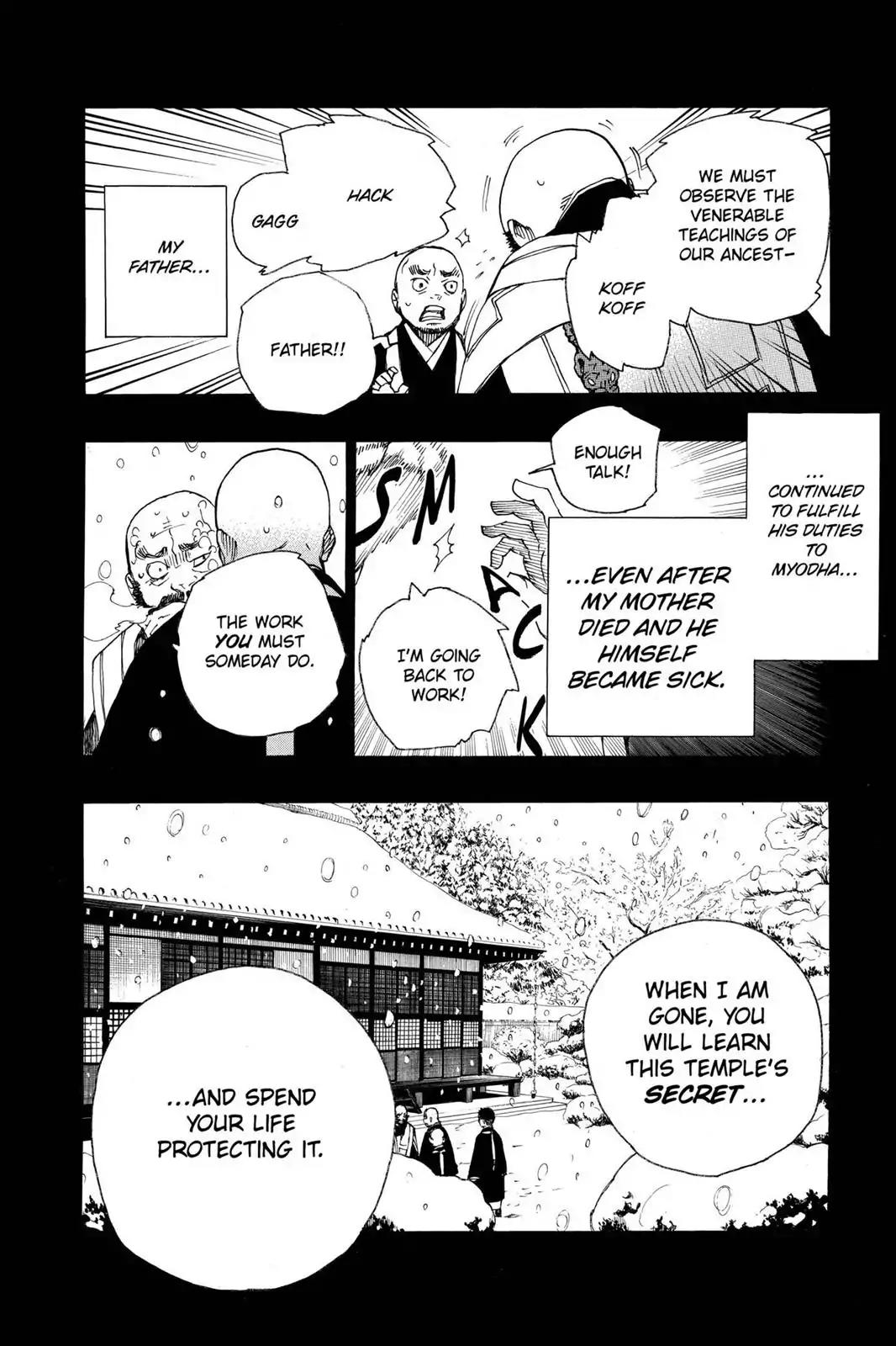 Ao no Exorcist Chapter 23 page 20 - Chapter 23: The Father's Story