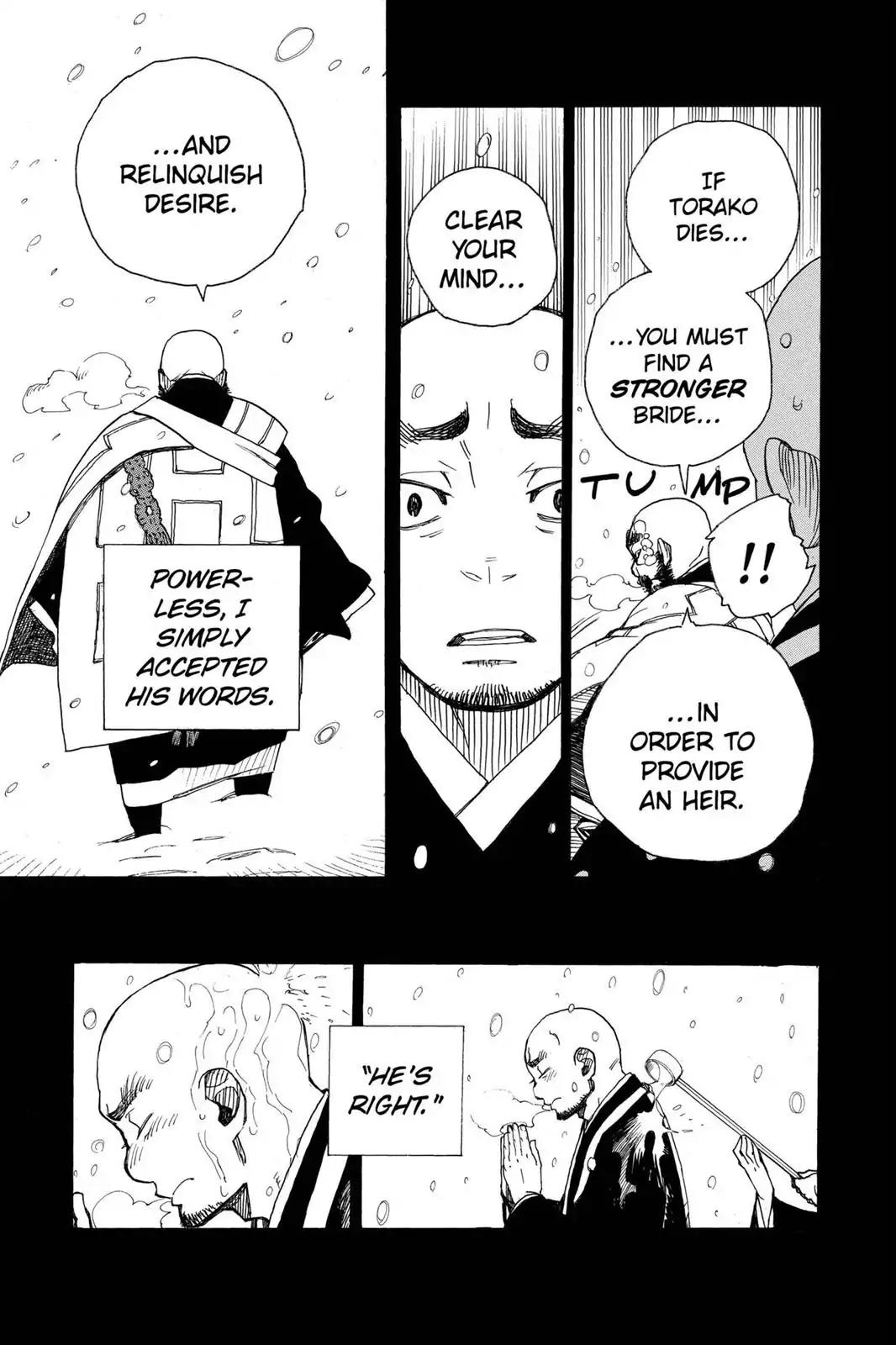 Ao no Exorcist Chapter 23 page 21 - Chapter 23: The Father's Story