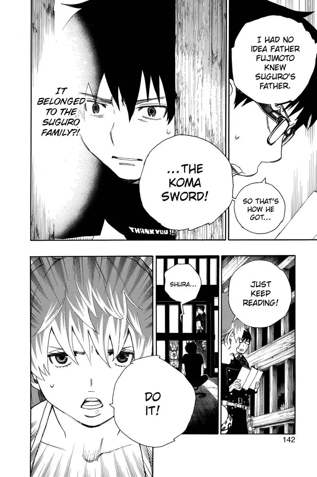 Ao no Exorcist Chapter 23 page 29 - Chapter 23: The Father's Story