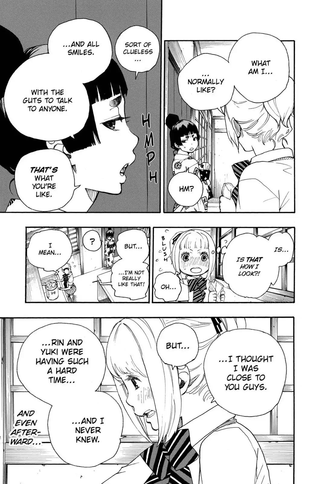 Ao no Exorcist Chapter 23 page 5 - Chapter 23: The Father's Story