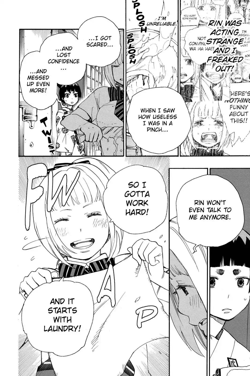 Ao no Exorcist Chapter 23 page 6 - Chapter 23: The Father's Story