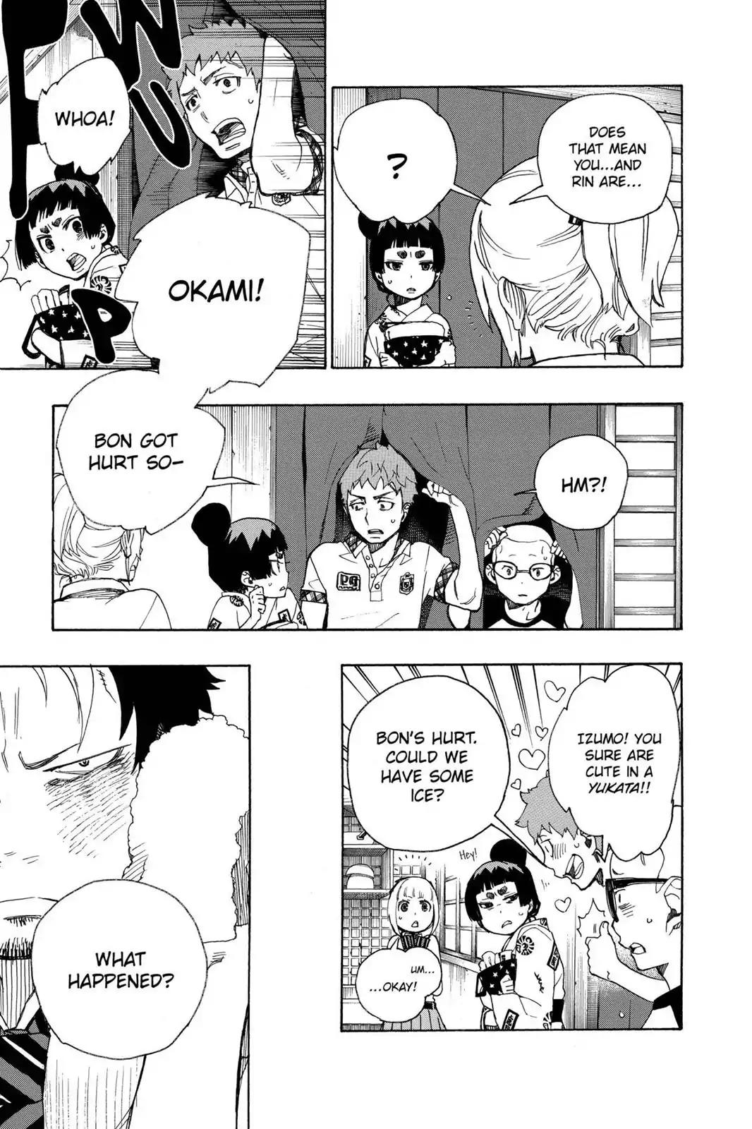 Ao no Exorcist Chapter 23 page 7 - Chapter 23: The Father's Story
